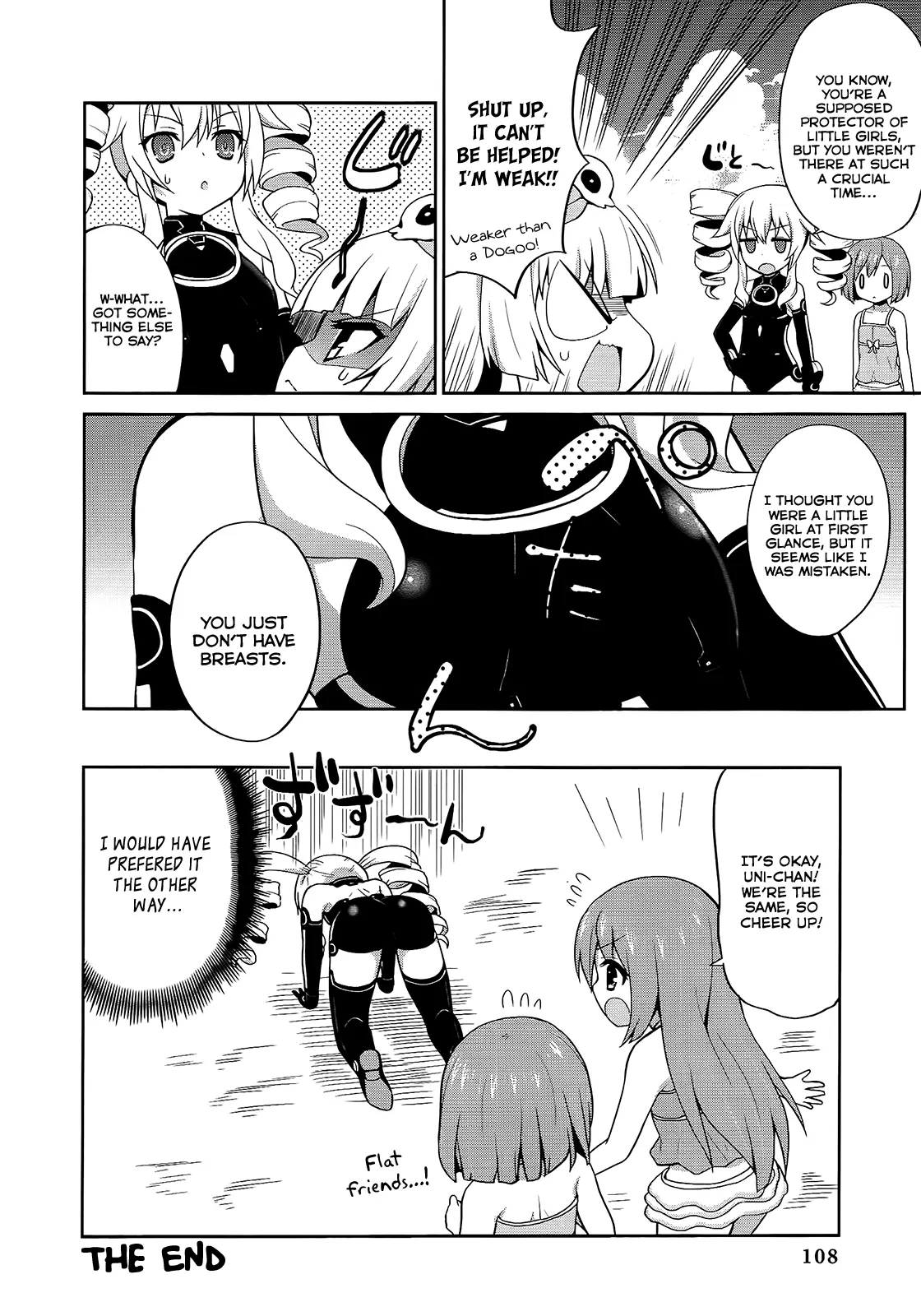 Hyperdimension Neptunia: The Animation - (Dna Comic Anthology) - Vol.1 Chapter 10: Don't Call Us Children!