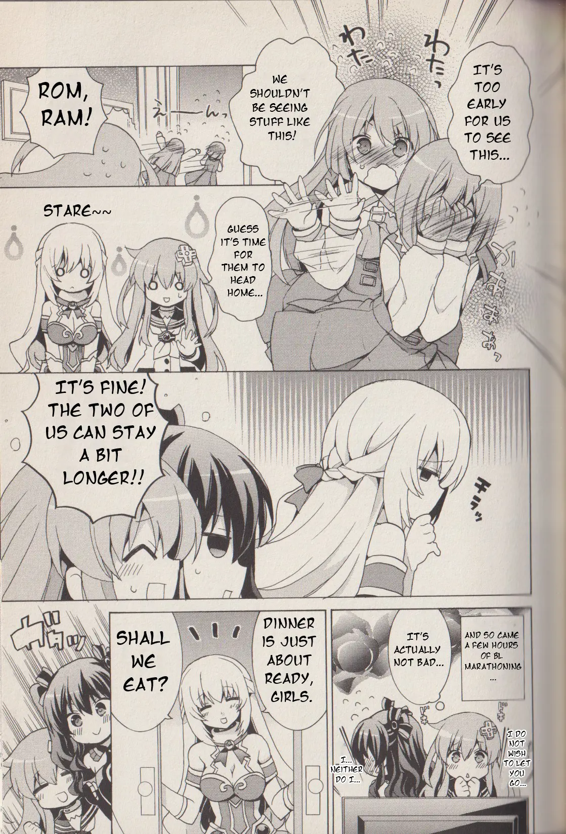 Hyperdimension Neptunia: The Animation - (Dna Comic Anthology) - Vol.1 Chapter 6: Sisters X Sisters