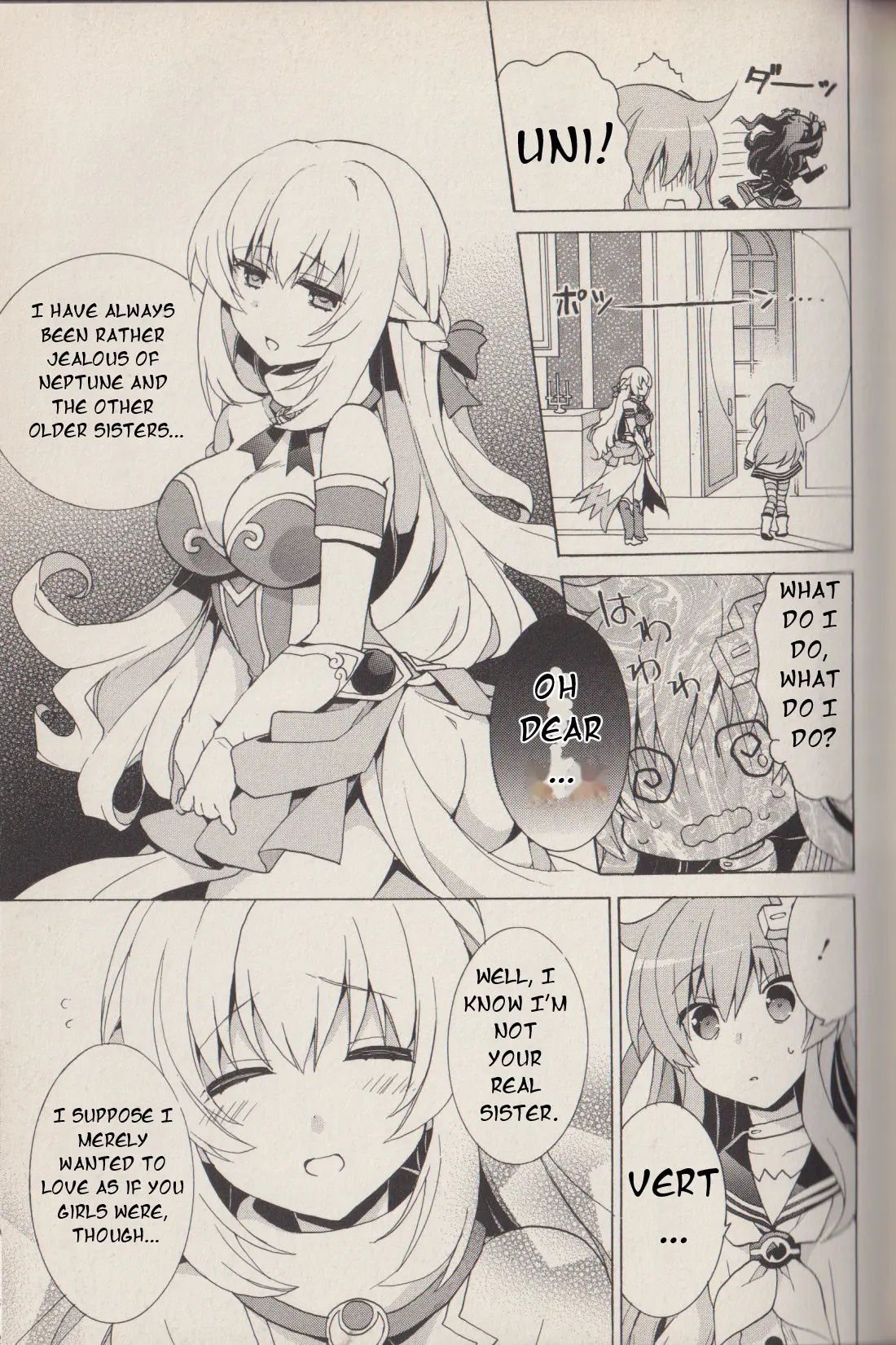 Hyperdimension Neptunia: The Animation - (Dna Comic Anthology) - Vol.1 Chapter 6: Sisters X Sisters