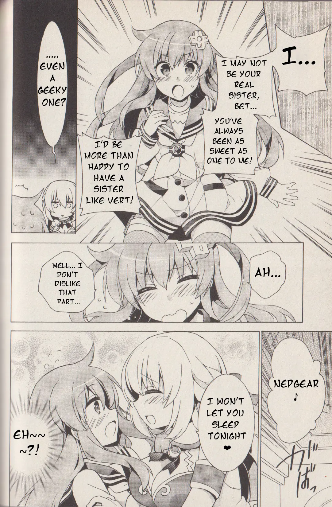 Hyperdimension Neptunia: The Animation - (Dna Comic Anthology) - Vol.1 Chapter 6: Sisters X Sisters