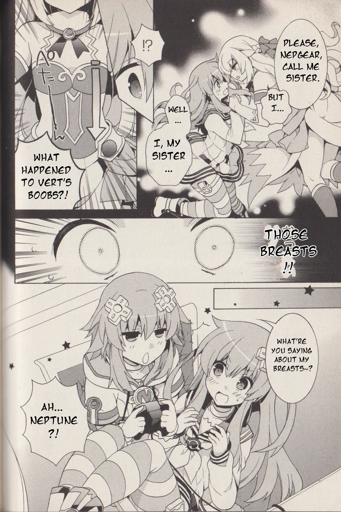 Hyperdimension Neptunia: The Animation - (Dna Comic Anthology) - Vol.1 Chapter 6: Sisters X Sisters