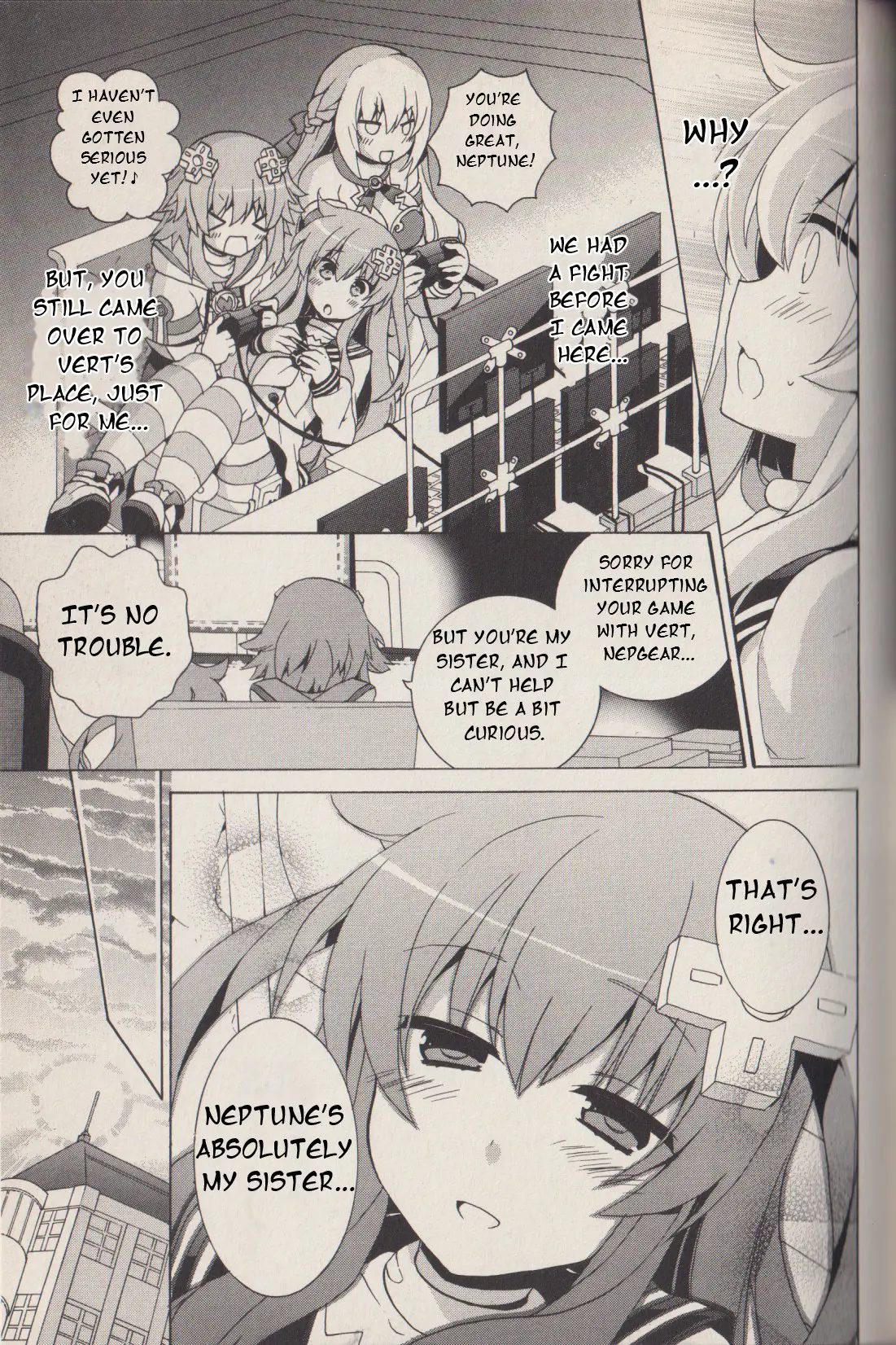 Hyperdimension Neptunia: The Animation - (Dna Comic Anthology) - Vol.1 Chapter 6: Sisters X Sisters