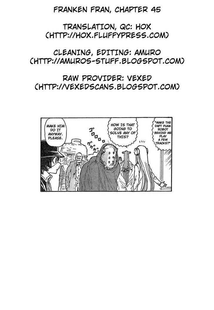 Franken Fran - Vol.6 Chapter 45 : Cockroach 2