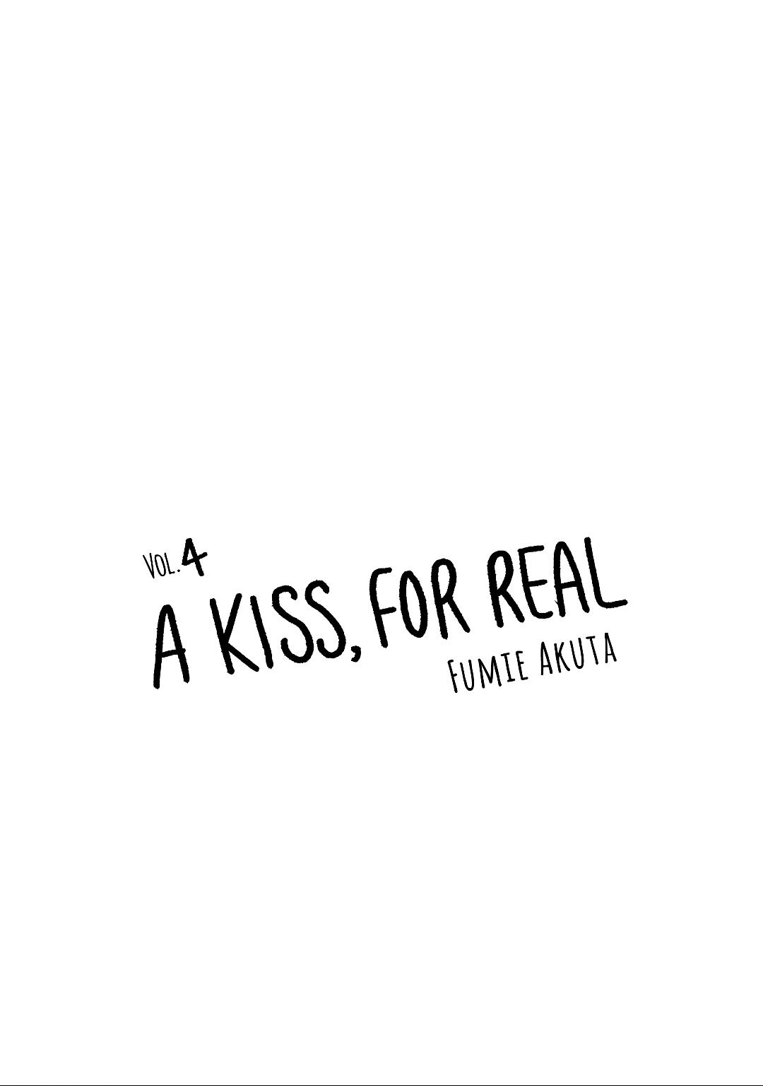 A Kiss, For Real - Volume 4 Chapter 13