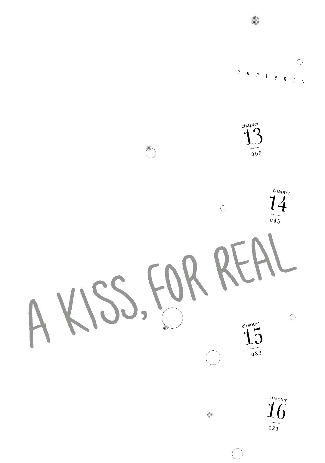 A Kiss, For Real - Volume 4 Chapter 13