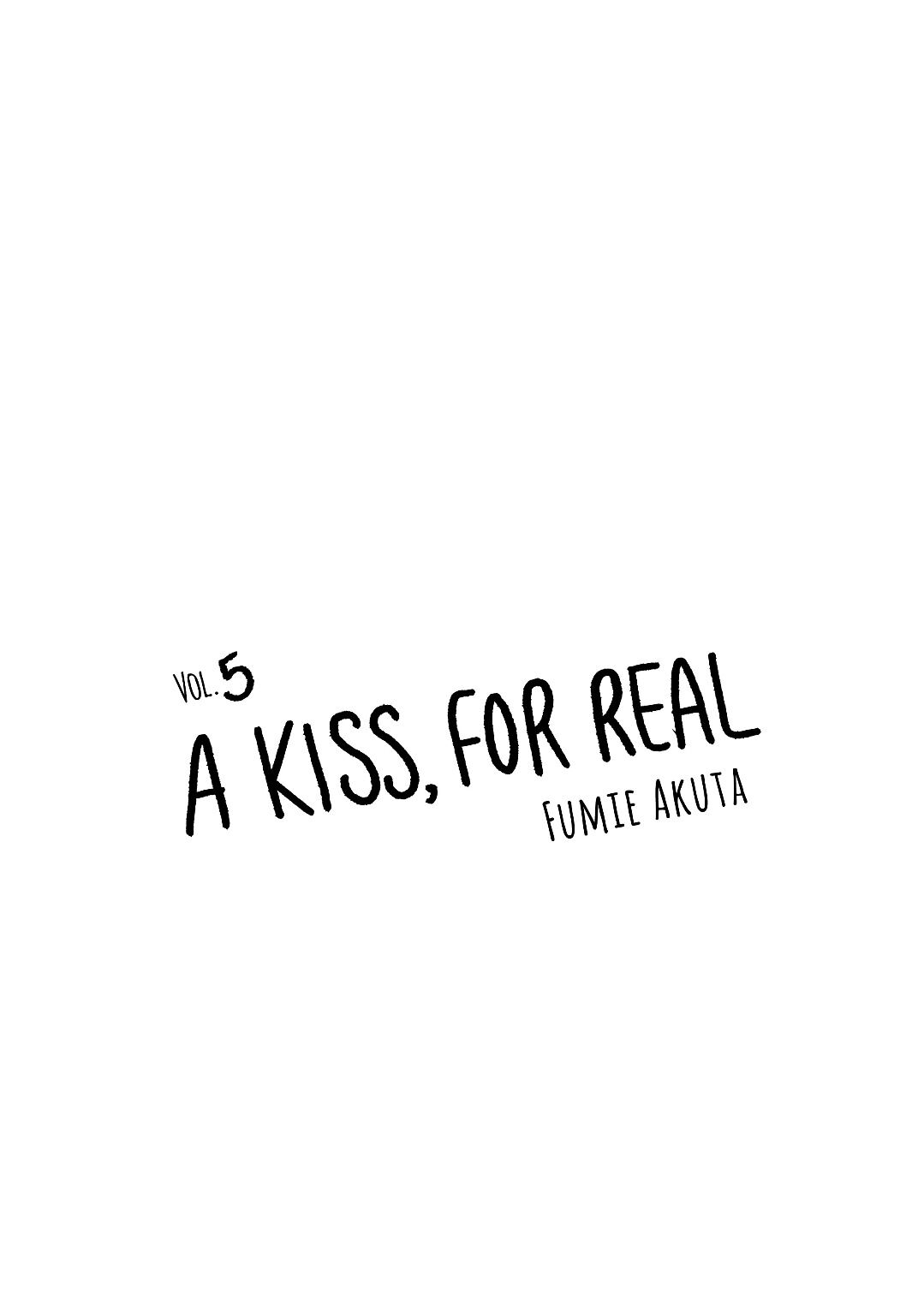 A Kiss, For Real - Volume 5 Chapter 17