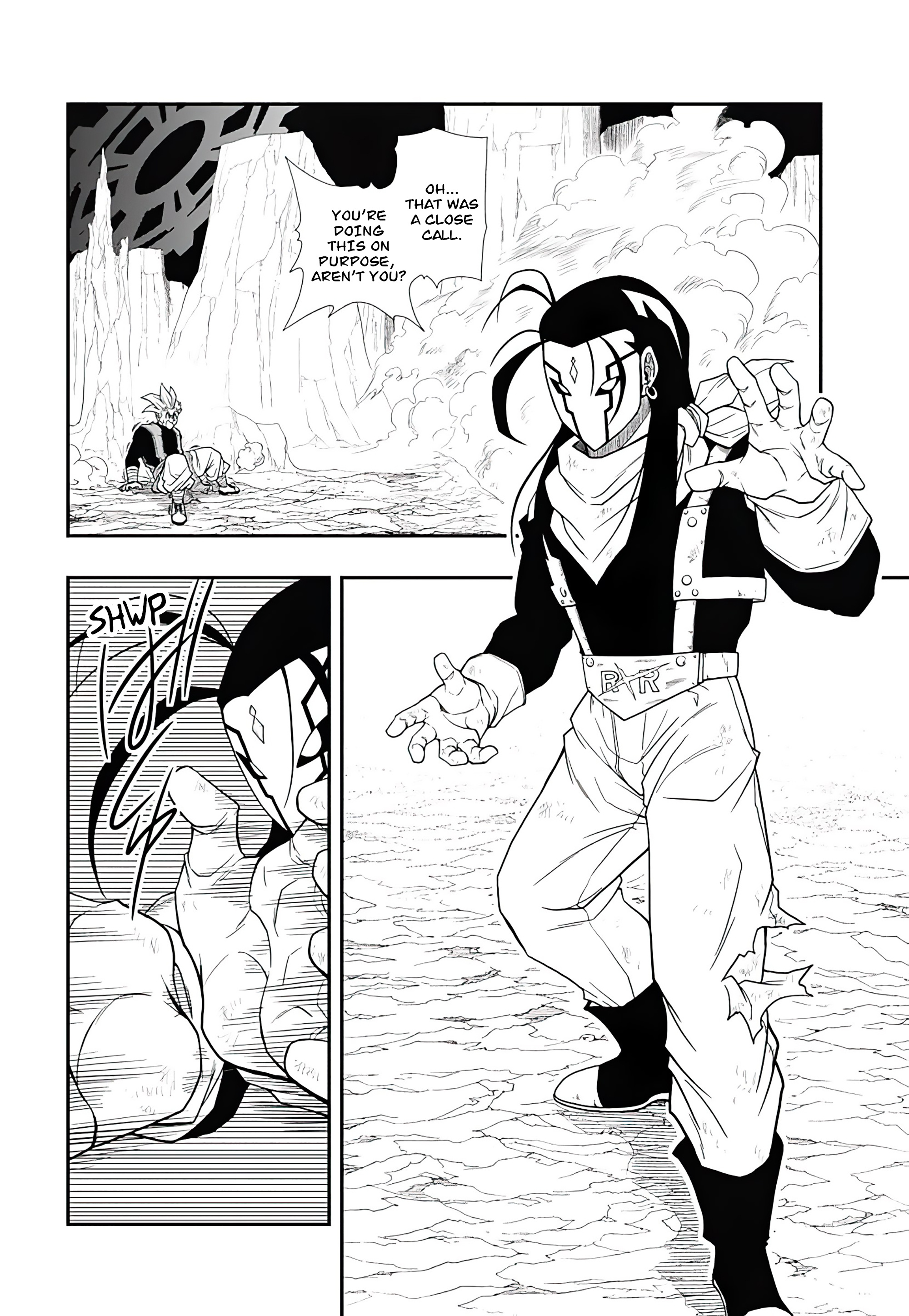 Super Dragon Ball Heroes: Ultra God Mission!!!! - Vol.2 Chapter 14: Aiming To Have Control Over Time. Everything's In The Palm Of His Hands!! Dark King Demigra