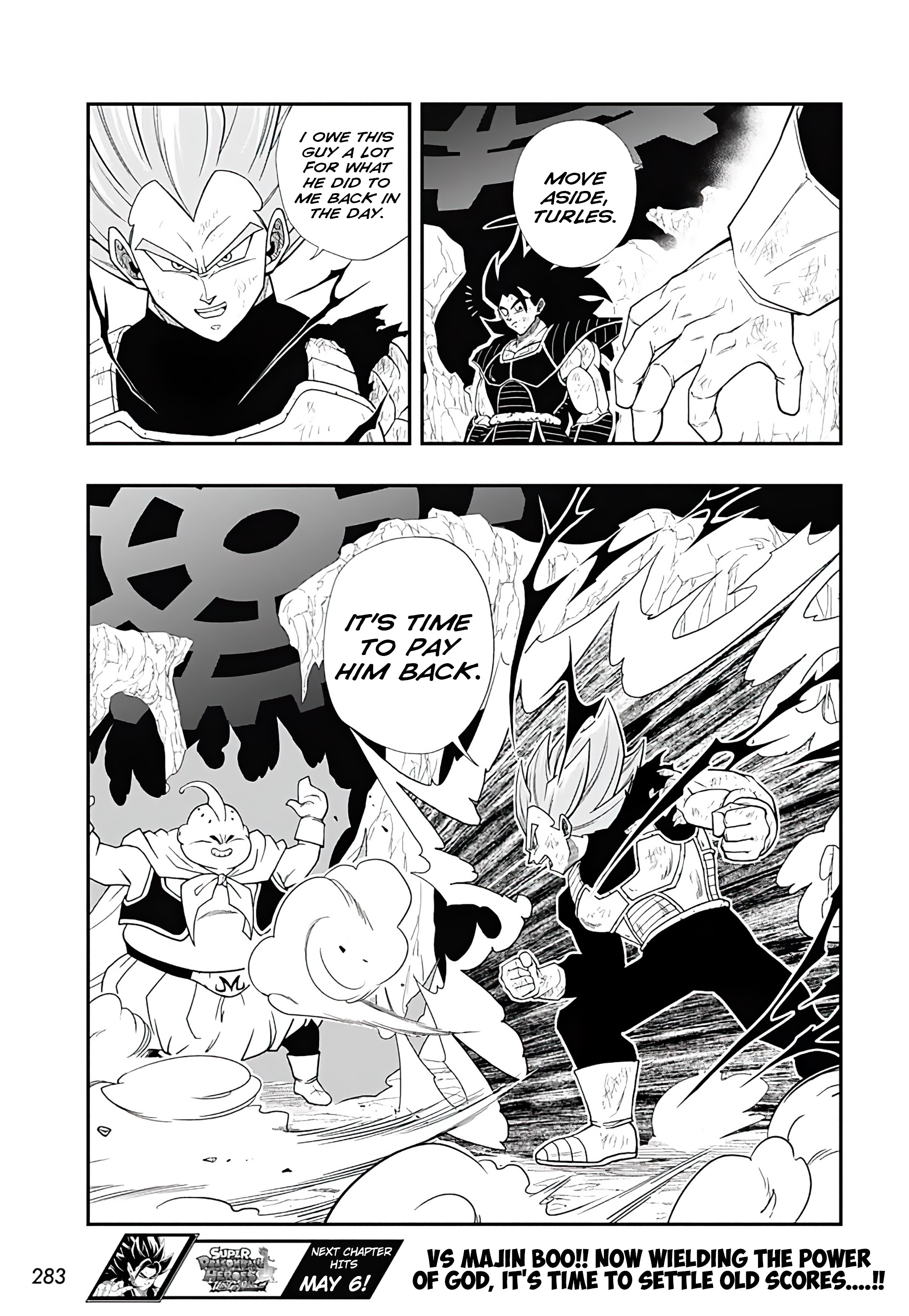 Super Dragon Ball Heroes: Ultra God Mission!!!! - Vol.2 Chapter 14: Aiming To Have Control Over Time. Everything's In The Palm Of His Hands!! Dark King Demigra