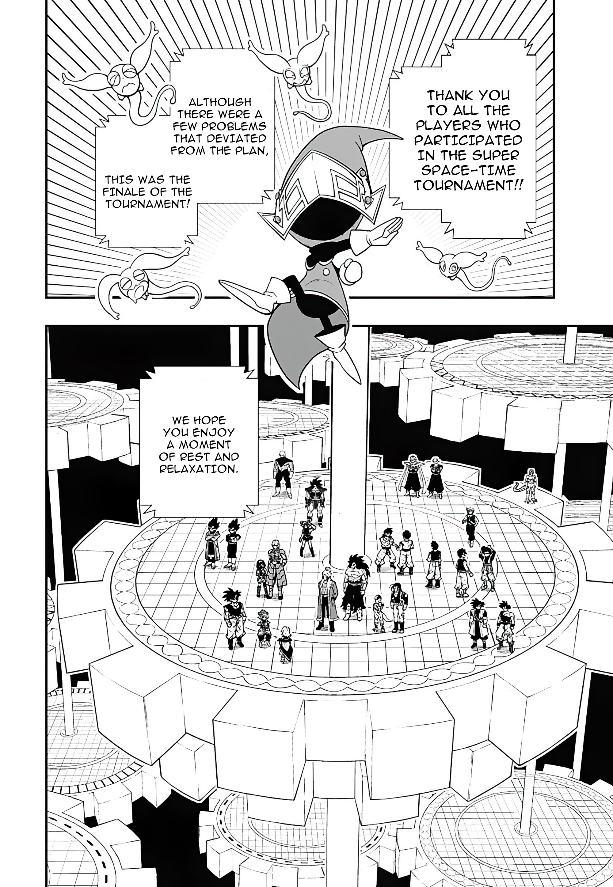 Super Dragon Ball Heroes: Ultra God Mission!!!! - Vol.4 Chapter 19: The Battle Against Dark King Demigra Has Finally Been Concluded!!!