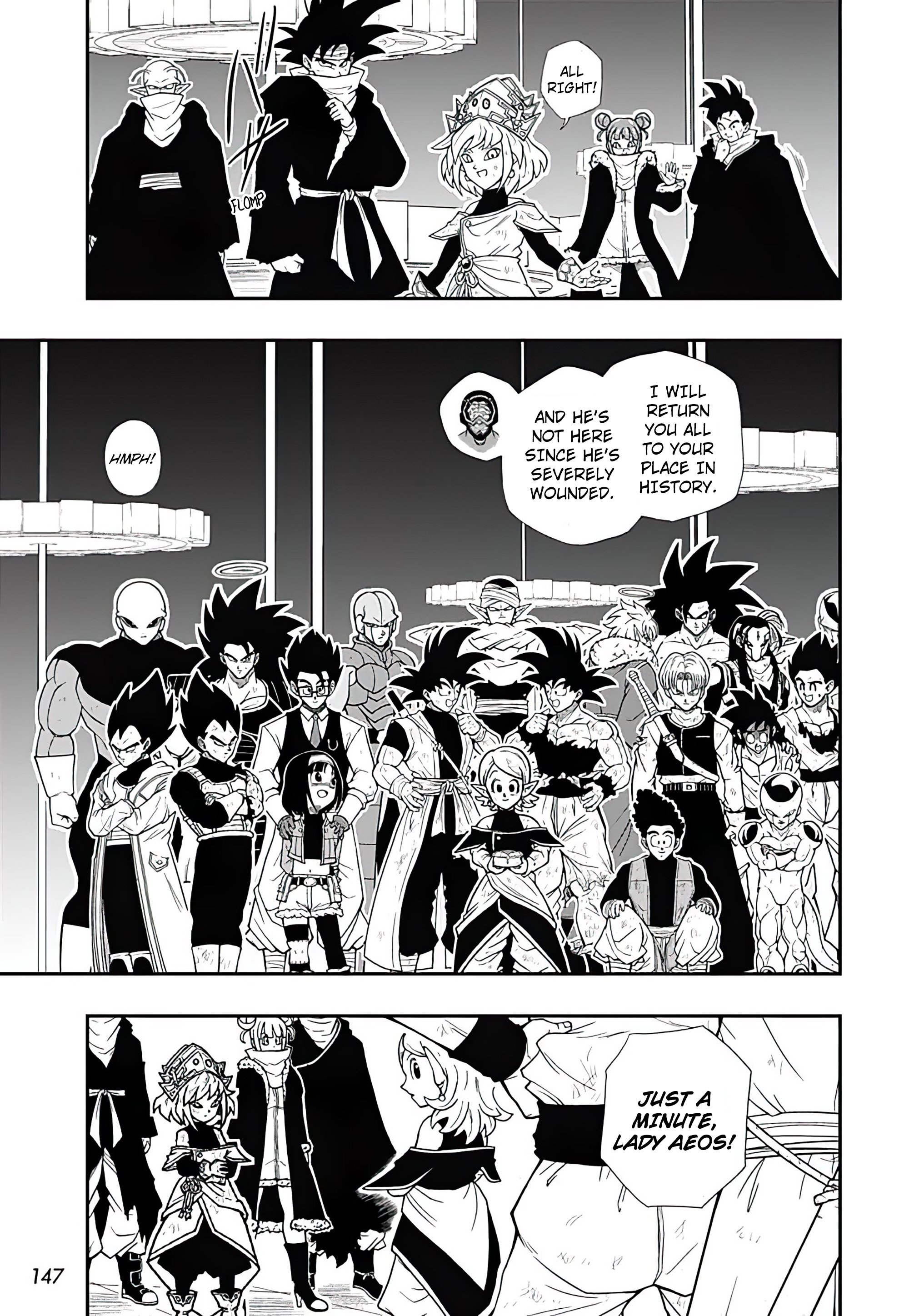 Super Dragon Ball Heroes: Ultra God Mission!!!! - Vol.4 Chapter 19: The Battle Against Dark King Demigra Has Finally Been Concluded!!!