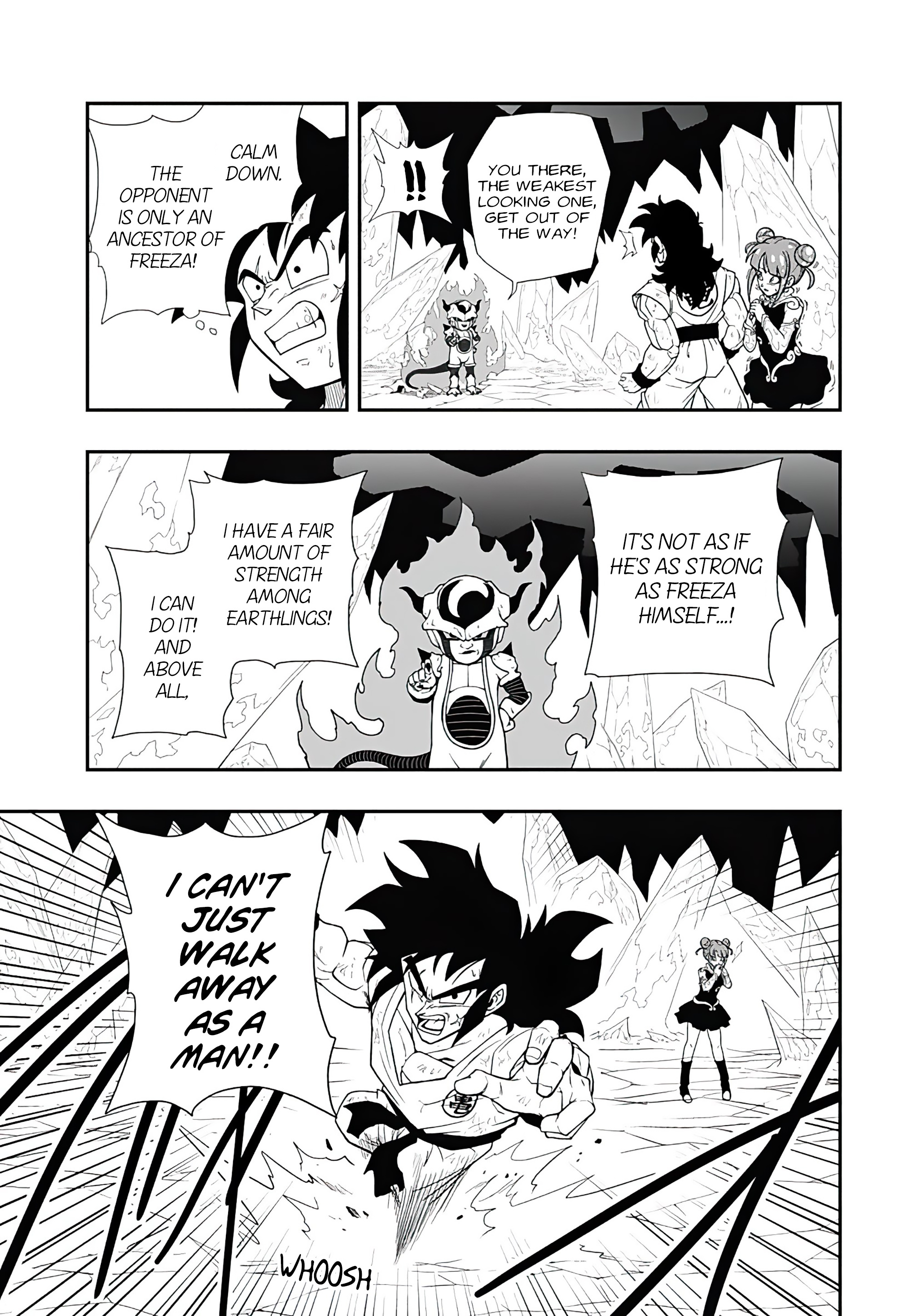 Super Dragon Ball Heroes: Ultra God Mission!!!! - Vol.2 Chapter 15: Against A Vicious Enemy That Has Transcended Time And Space, The Warrior In Black And The Warrior From Earth Fight Side By Side!!