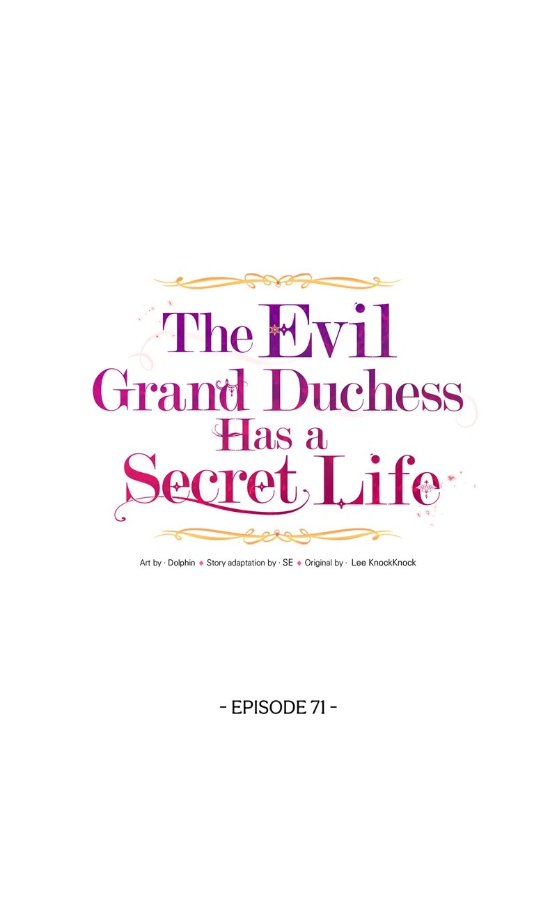 The Evil Grand Duchess Has A Secret Life - Chapter 71