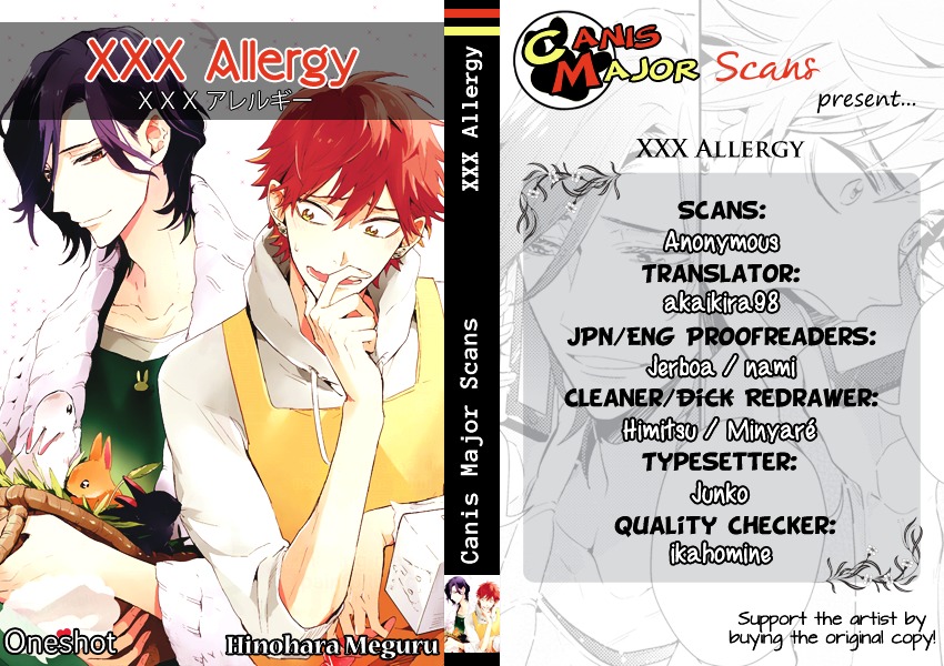 Xxx Allergy - Chapter 0 : [Oneshot]