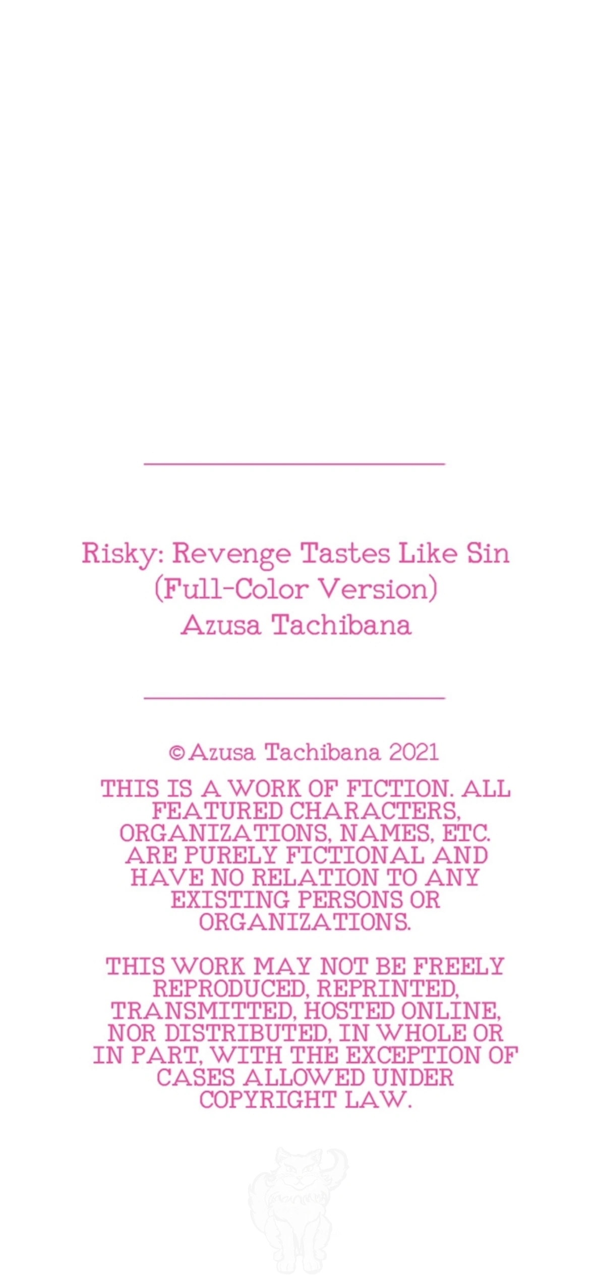 Risky: Revenge Tastes Like Sin - Chapter 20