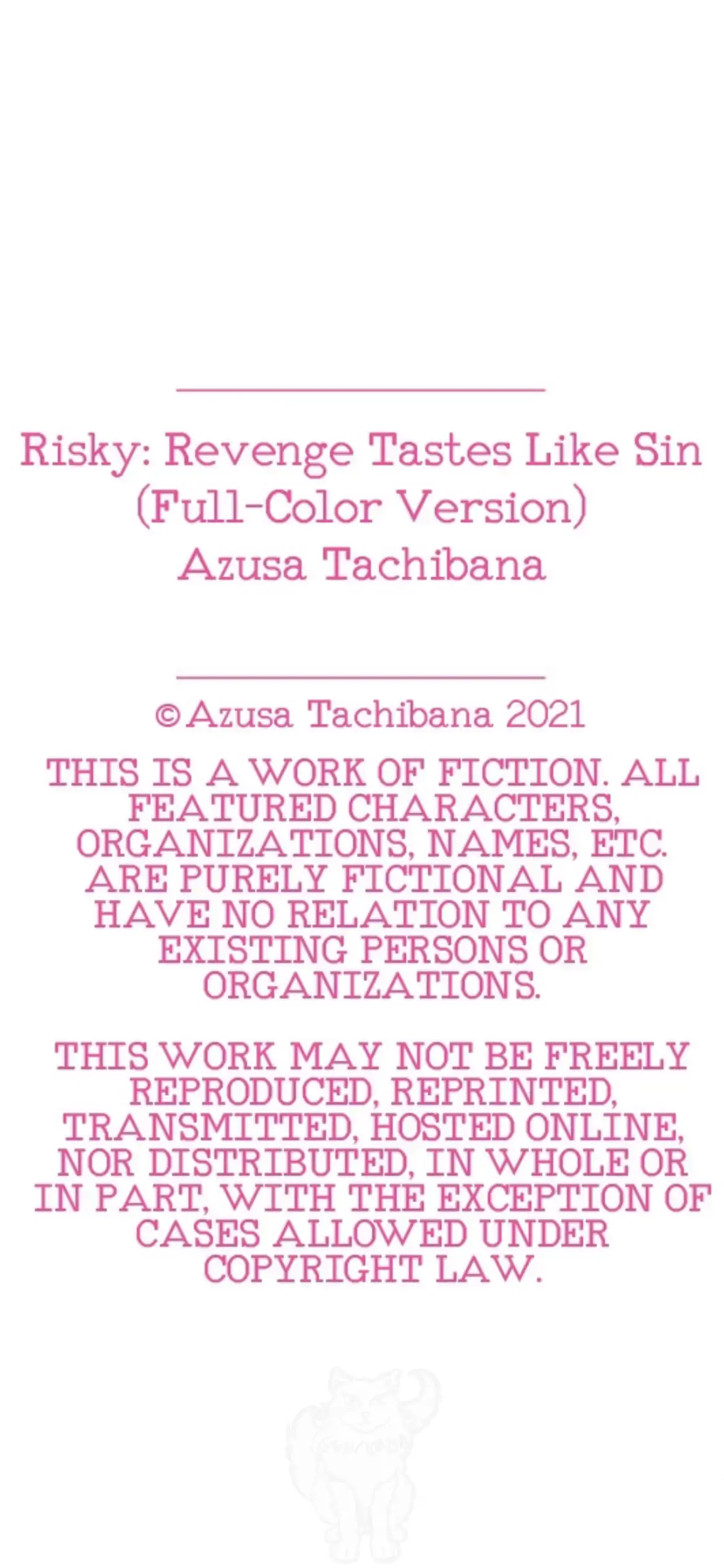 Risky: Revenge Tastes Like Sin - Chapter 27