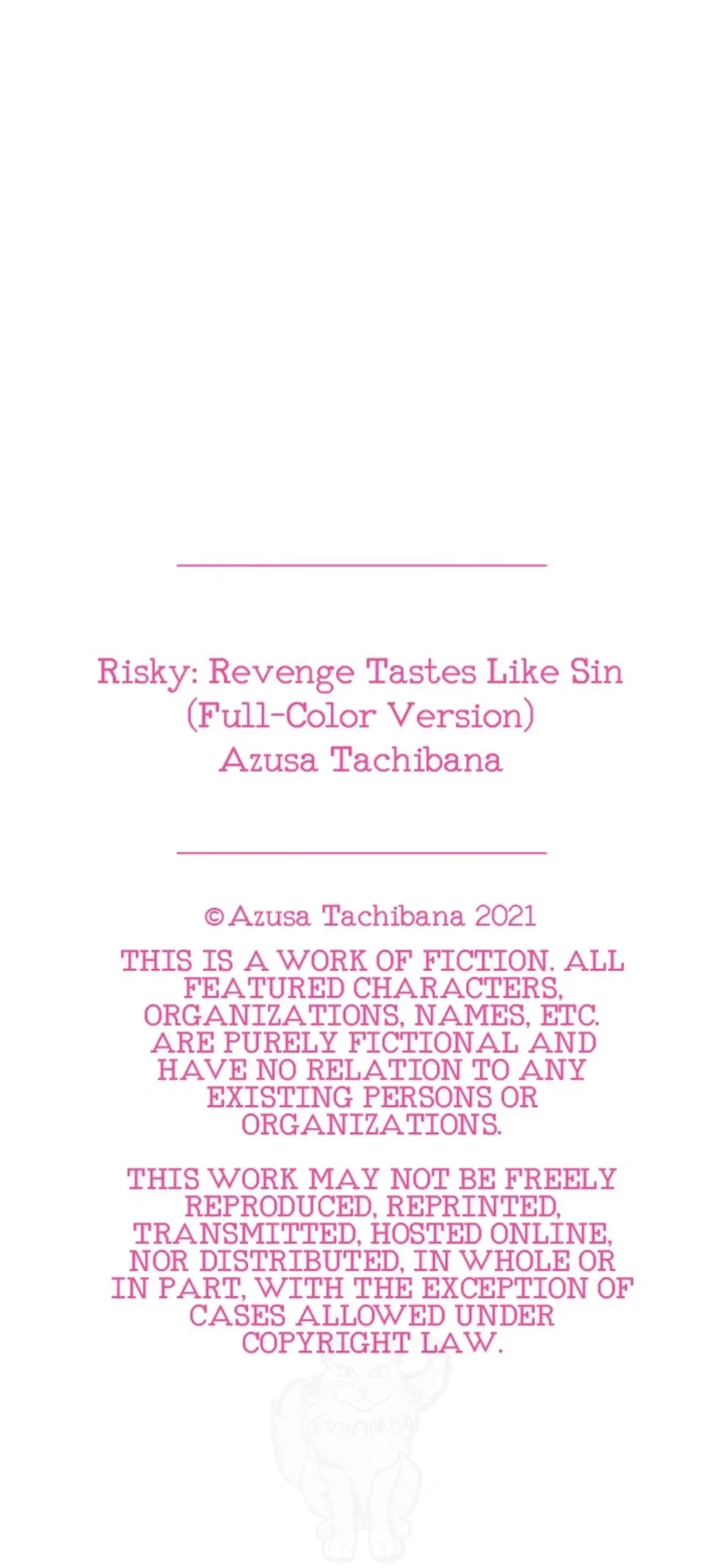 Risky: Revenge Tastes Like Sin - Chapter 21