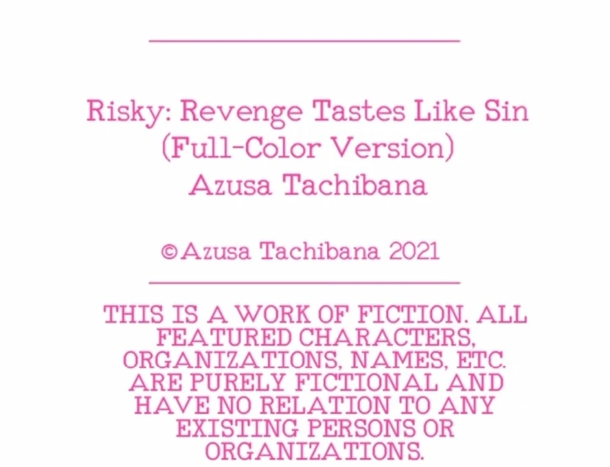 Risky: Revenge Tastes Like Sin - Chapter 32