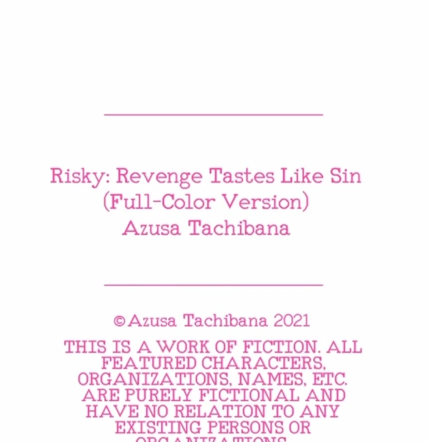 Risky: Revenge Tastes Like Sin - Chapter 30