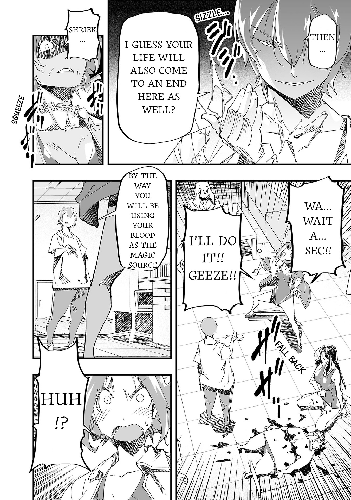 Gyaku Isekai Tensei Shite Kimowota Ni Natte Shimatta Dai Majutsushi Delray Curtis No Fujourina Nichijou - Vol.3 Chapter 13: The Downward Spiral