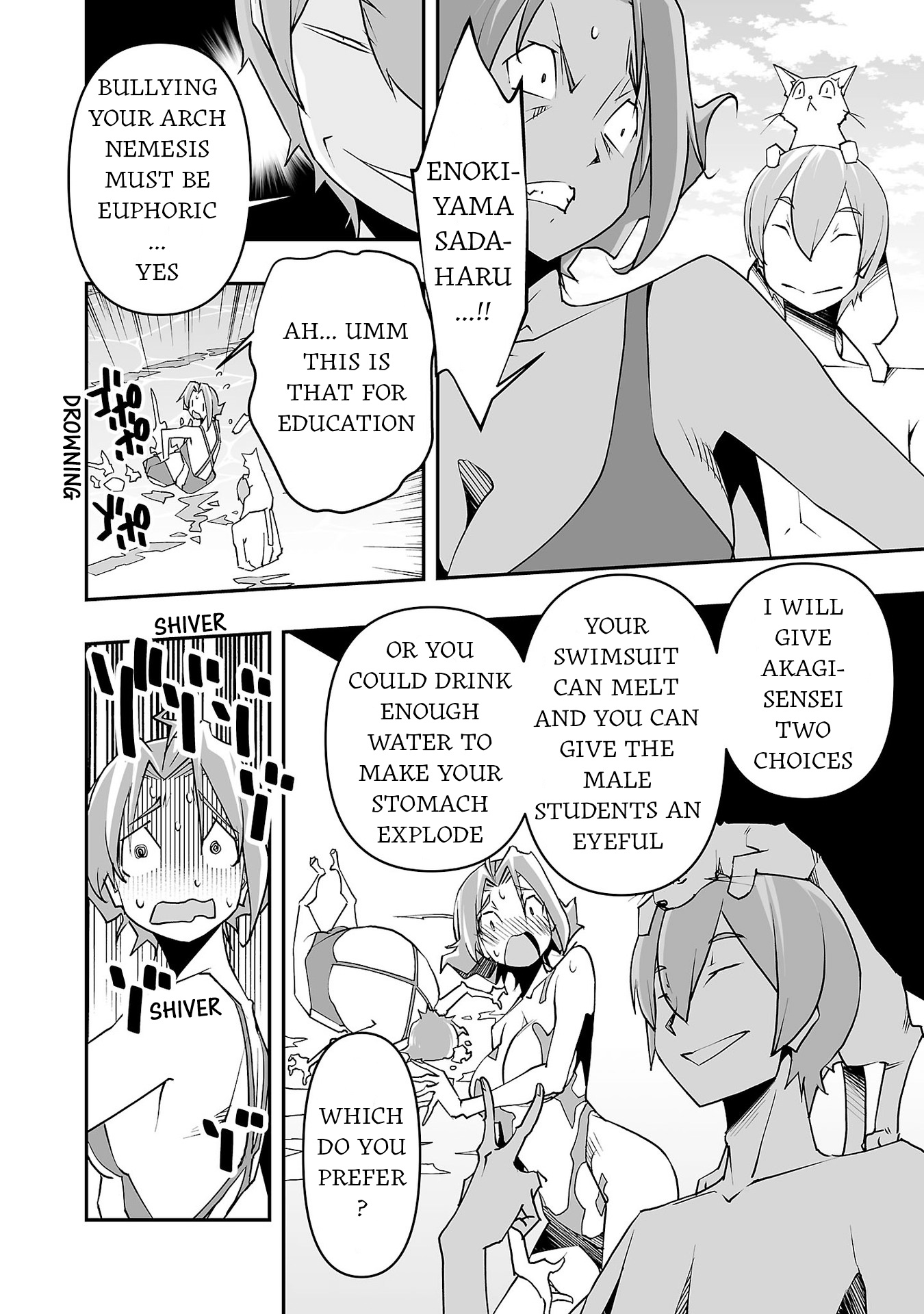 Gyaku Isekai Tensei Shite Kimowota Ni Natte Shimatta Dai Majutsushi Delray Curtis No Fujourina Nichijou - Vol.2 Chapter 7: Underwater, It's Painful