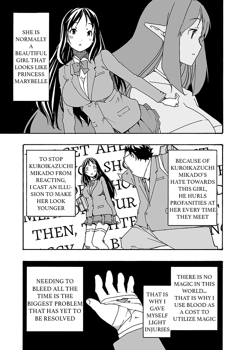 Gyaku Isekai Tensei Shite Kimowota Ni Natte Shimatta Dai Majutsushi Delray Curtis No Fujourina Nichijou - Vol.1 Chapter 3: Devil Trigger