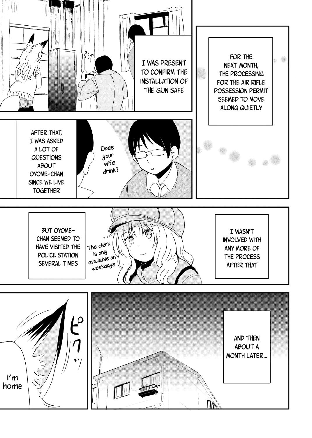 Kitsune No Oyome-Chan - Vol.3 Chapter 22: Oyome-Chan Buys An Air Rifle