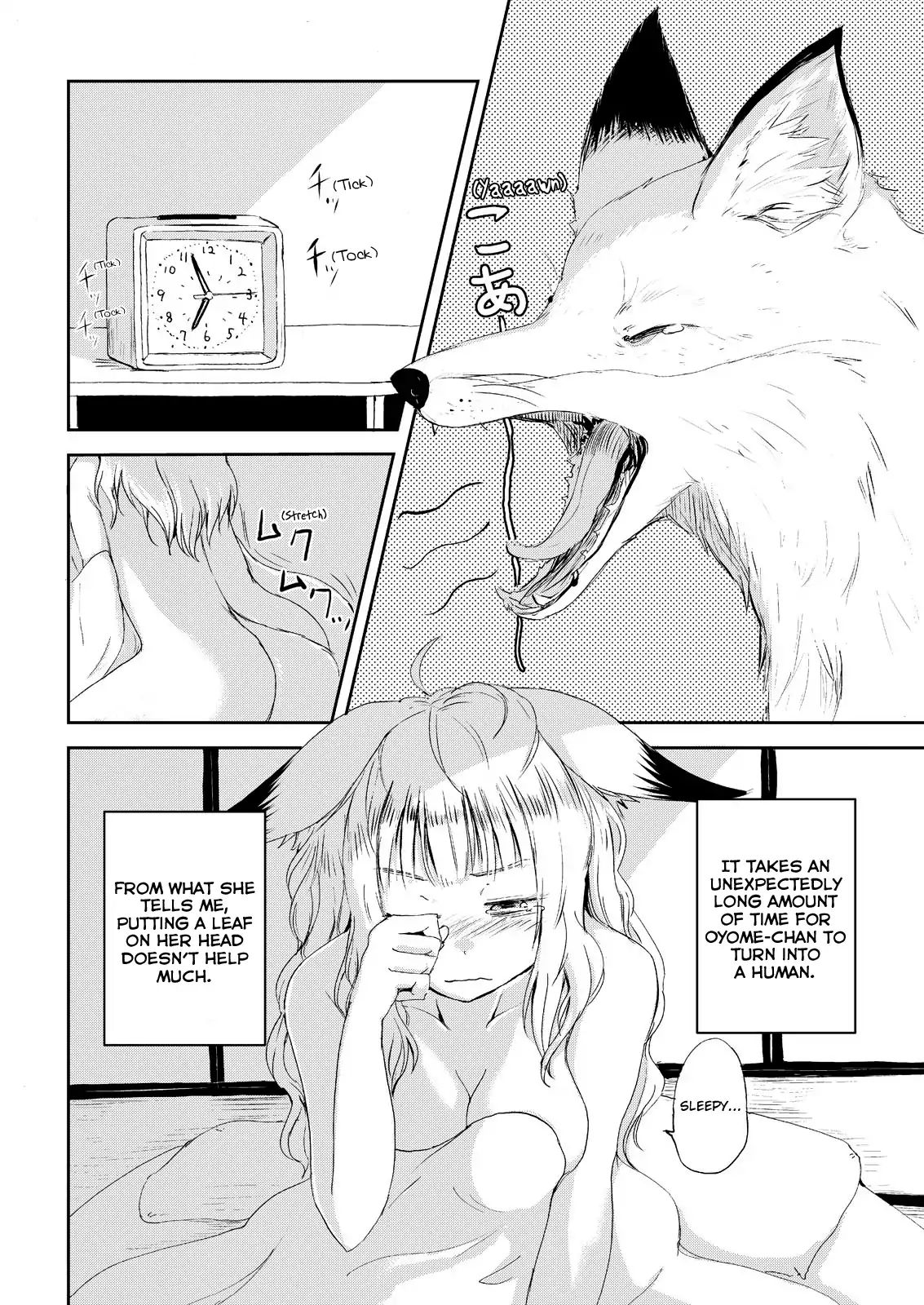 Kitsune No Oyome-Chan - Vol.1 Chapter 3: When I Called My Kitsune Wife To Work