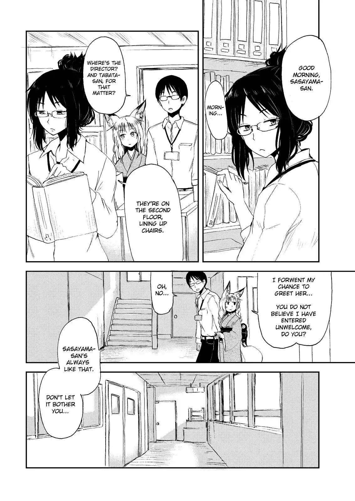 Kitsune No Oyome-Chan - Vol.1 Chapter 3: When I Called My Kitsune Wife To Work