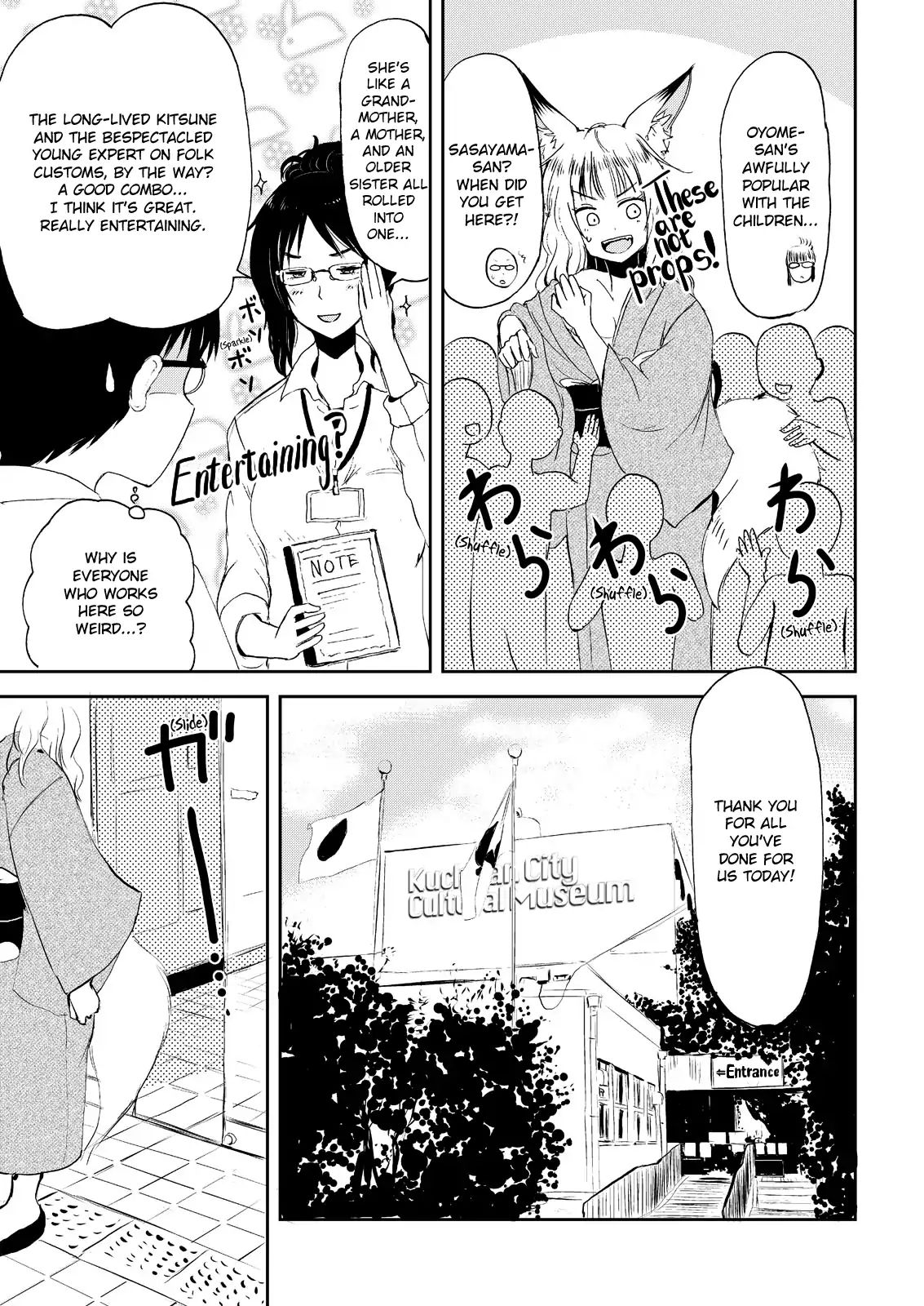 Kitsune No Oyome-Chan - Vol.1 Chapter 3: When I Called My Kitsune Wife To Work