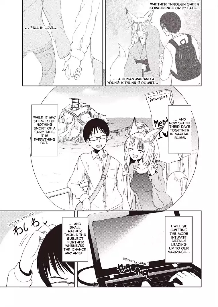 Kitsune No Oyome-Chan - Chapter 1: When My Kitsune Wife And I Went Out For A Date