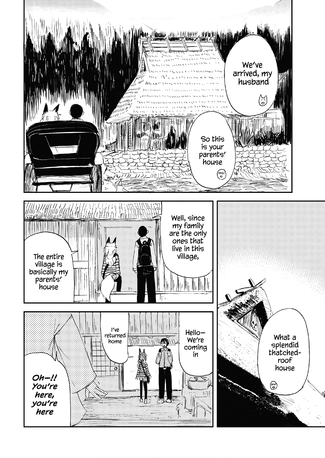 Kitsune No Oyome-Chan - Vol.2 Chapter 12: Going To Oyome-Chan's Parents' Home, Part 1