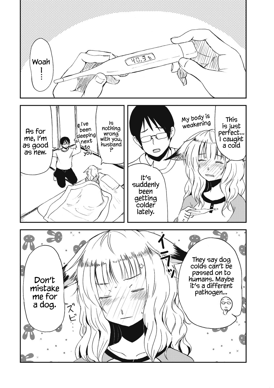 Kitsune No Oyome-Chan - Vol.1 Chapter 8: Oyome-Chan Catches A Cold