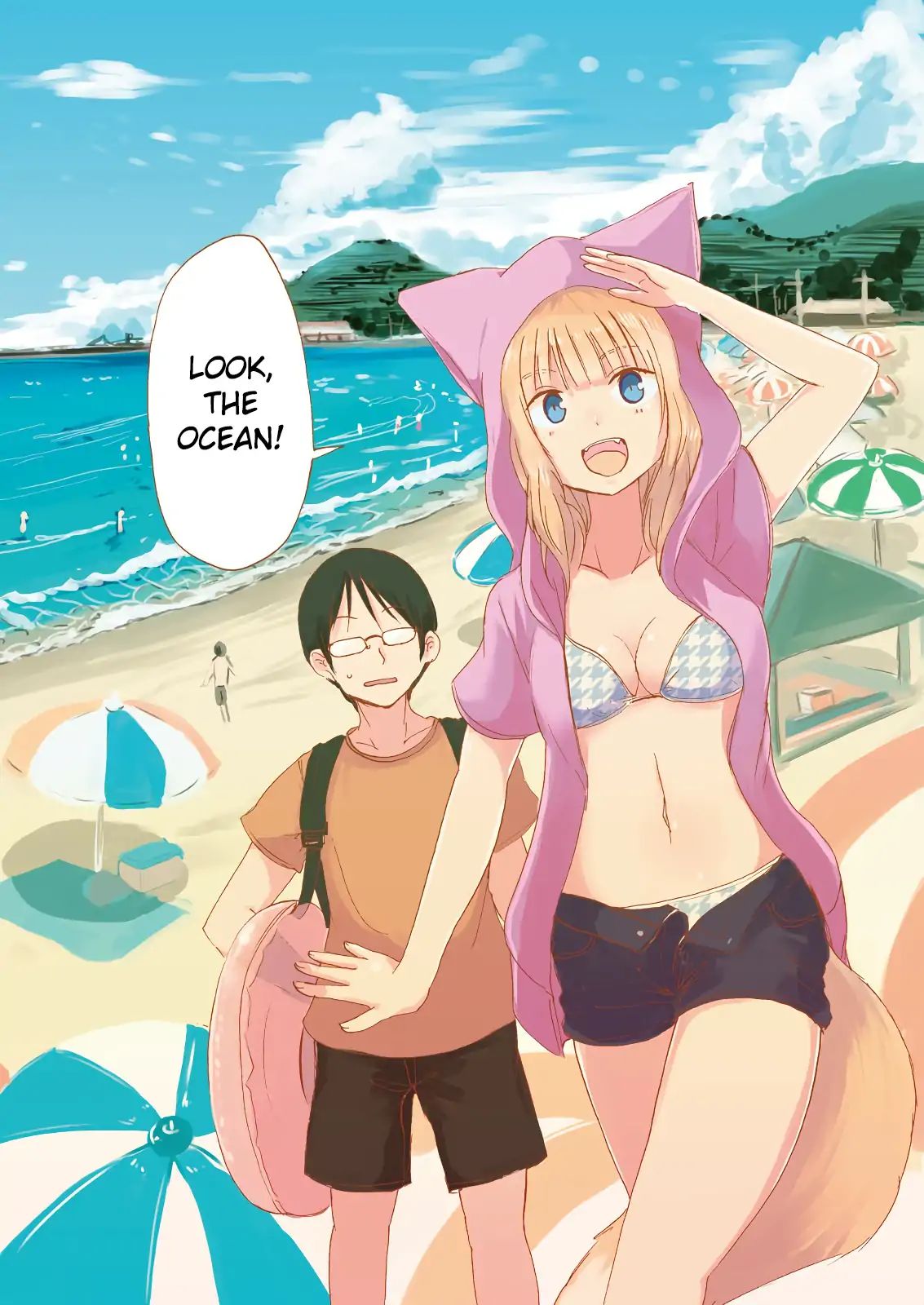 Kitsune No Oyome-Chan - Vol.1 Chapter 4: When My Kitsune Wife And I Went For A Swim In The Ocean