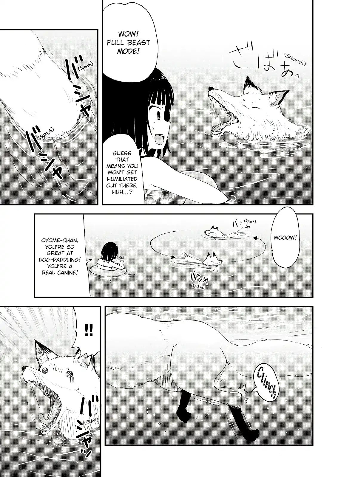 Kitsune No Oyome-Chan - Vol.1 Chapter 4: When My Kitsune Wife And I Went For A Swim In The Ocean