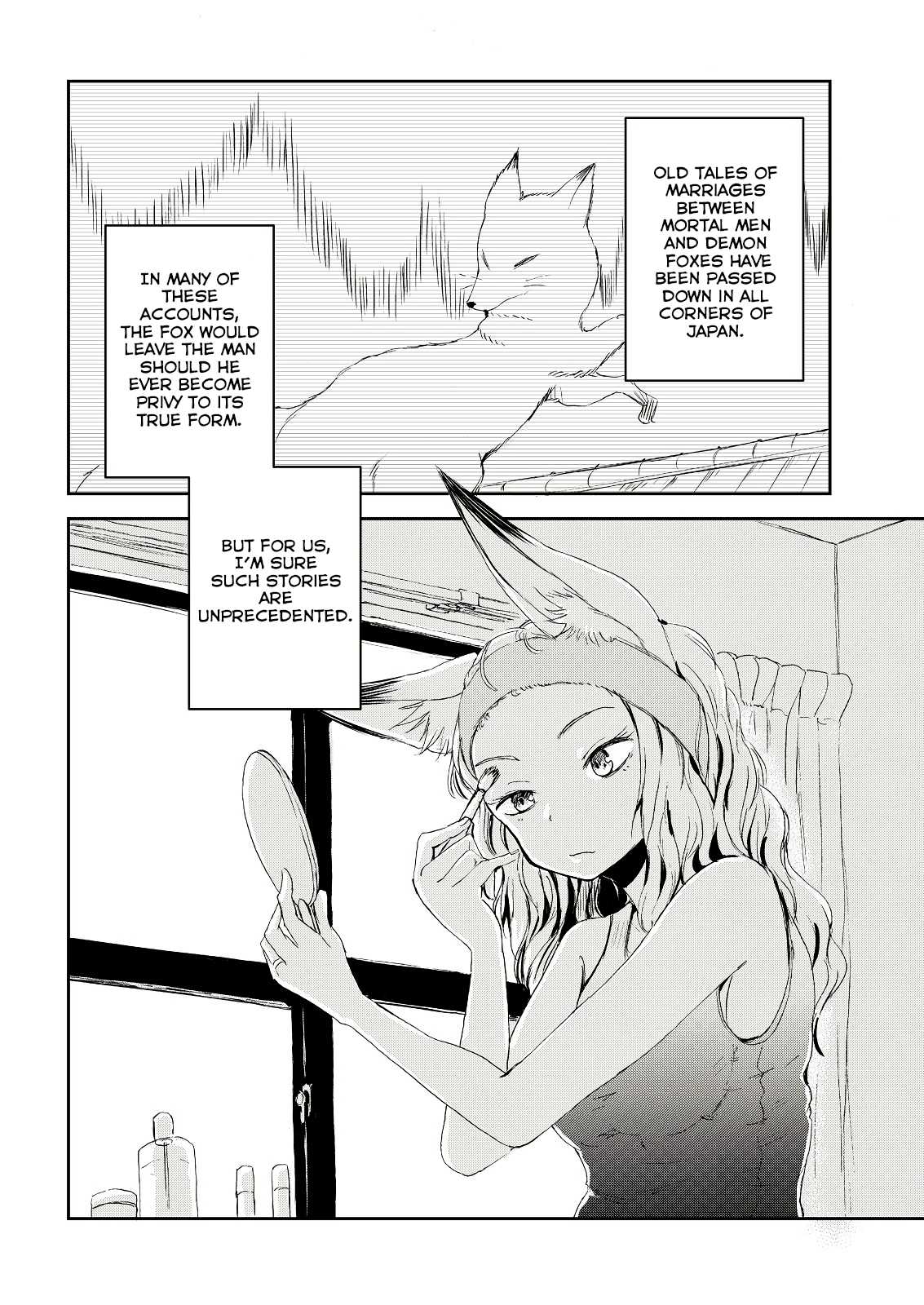 Kitsune No Oyome-Chan - Chapter 2: Chapter 2 - When My Kitsune Wife Was Scared By A Dog