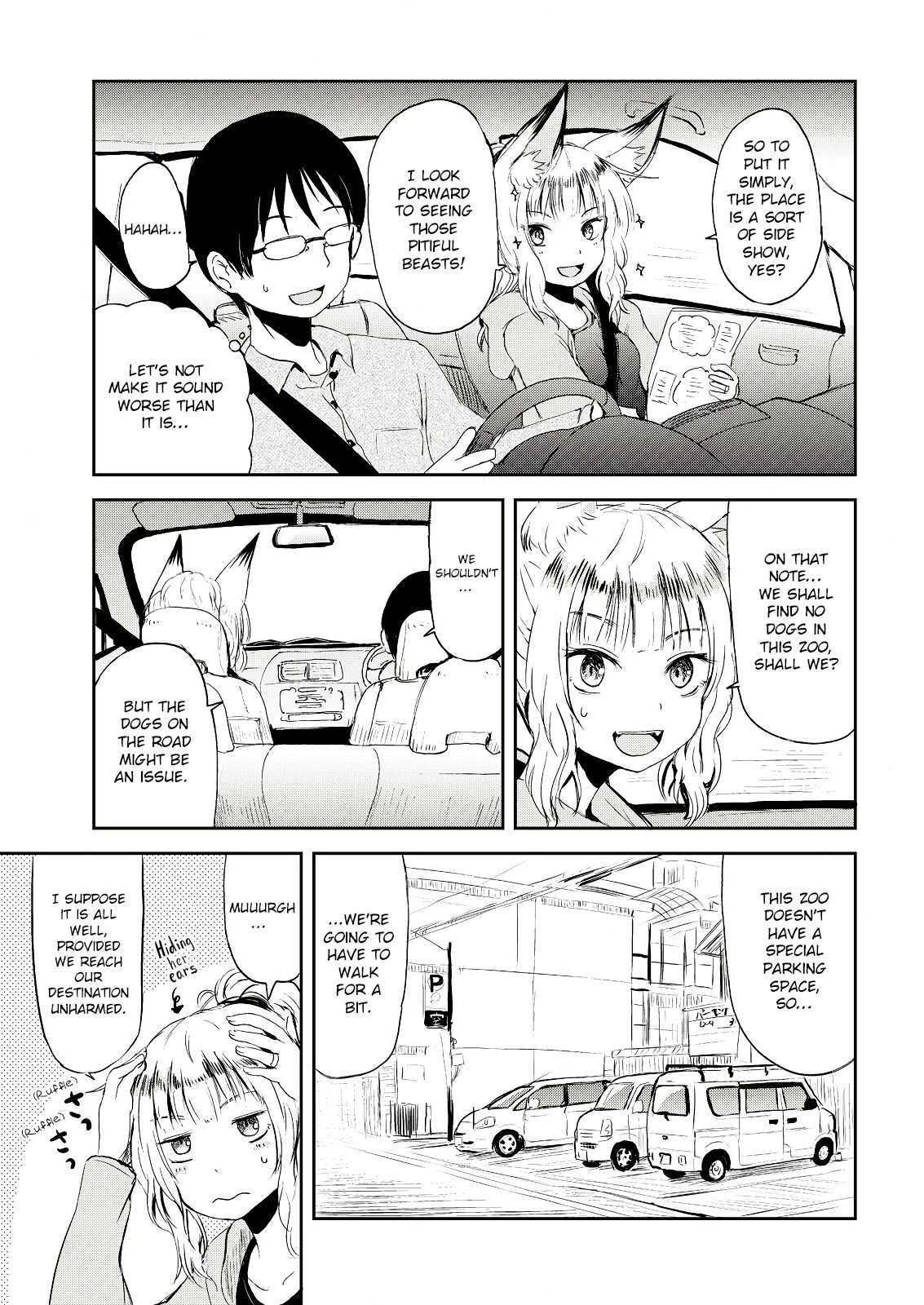 Kitsune No Oyome-Chan - Chapter 2: Chapter 2 - When My Kitsune Wife Was Scared By A Dog