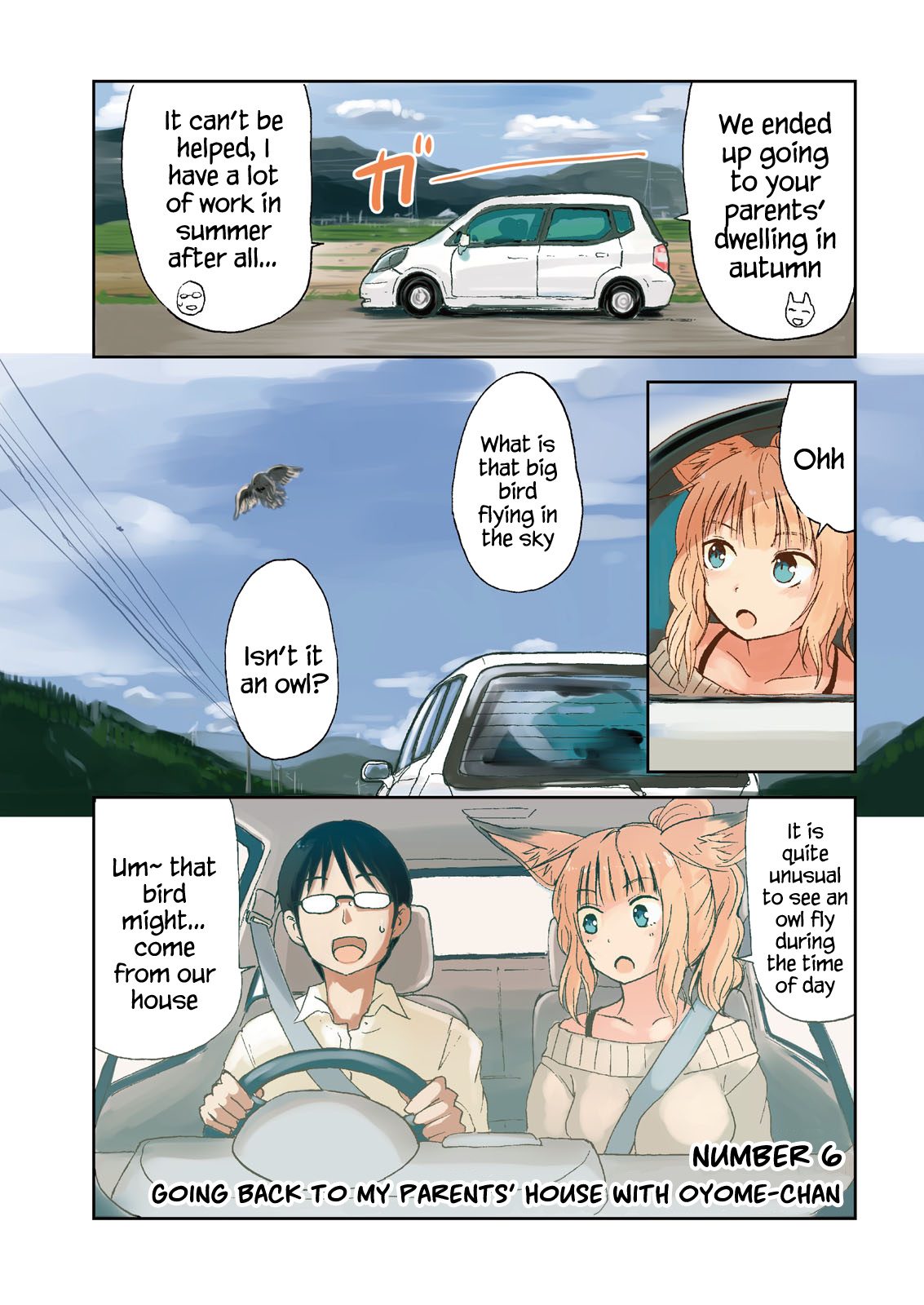 Kitsune No Oyome-Chan - Vol.1 Chapter 6: Going Back To My Parents’ House With Oyome-Chan