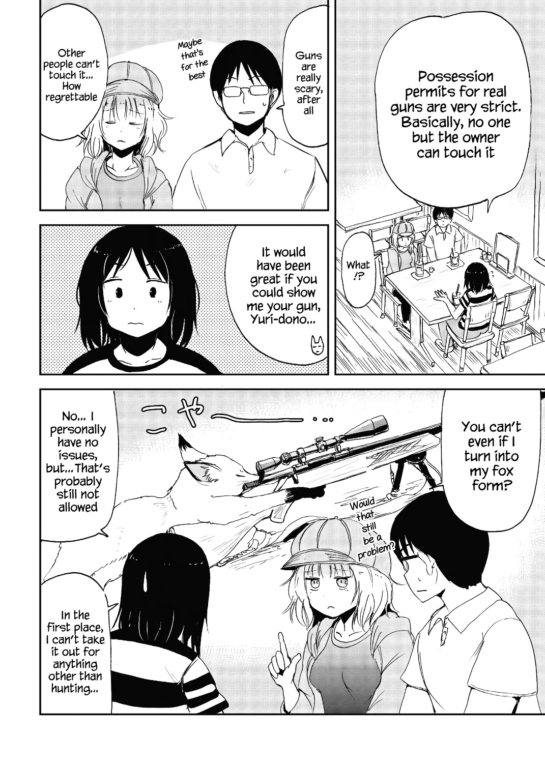 Kitsune No Oyome-Chan - Chapter 17: Oyome-Chan And Learning About Rifles