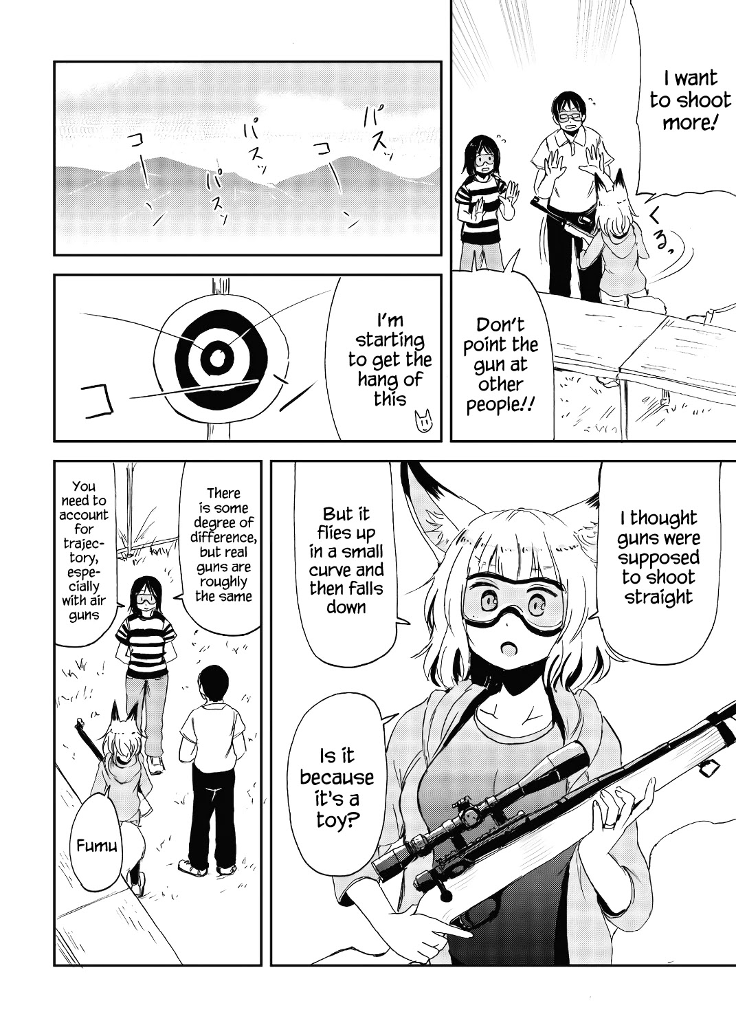 Kitsune No Oyome-Chan - Chapter 17: Oyome-Chan And Learning About Rifles