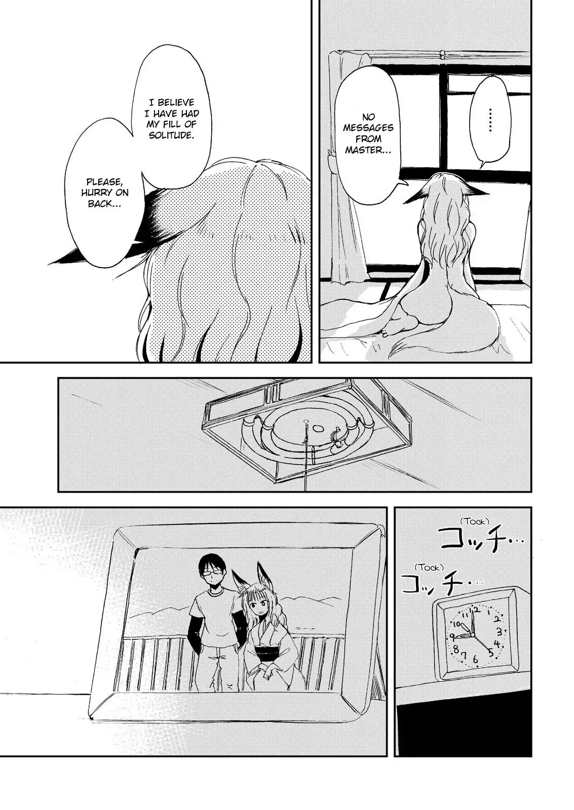 Kitsune No Oyome-Chan - Vol.1 Chapter 5: When I Left The House In My Kitsune Wife's Care