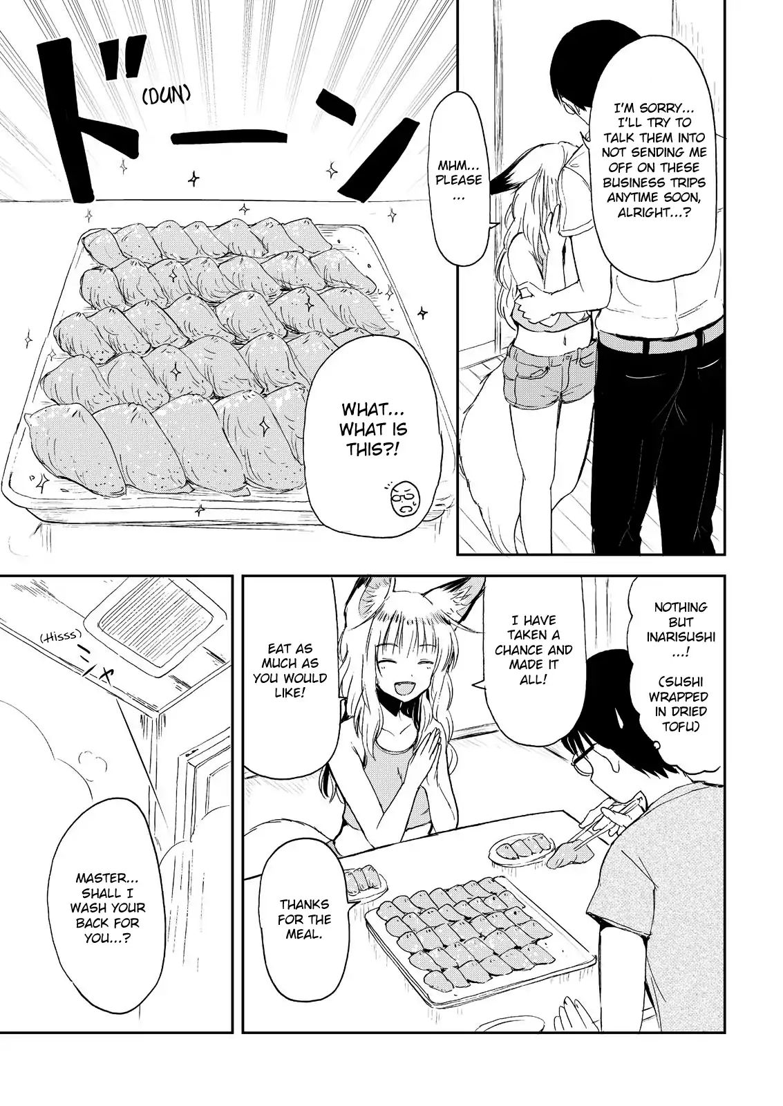 Kitsune No Oyome-Chan - Vol.1 Chapter 5: When I Left The House In My Kitsune Wife's Care