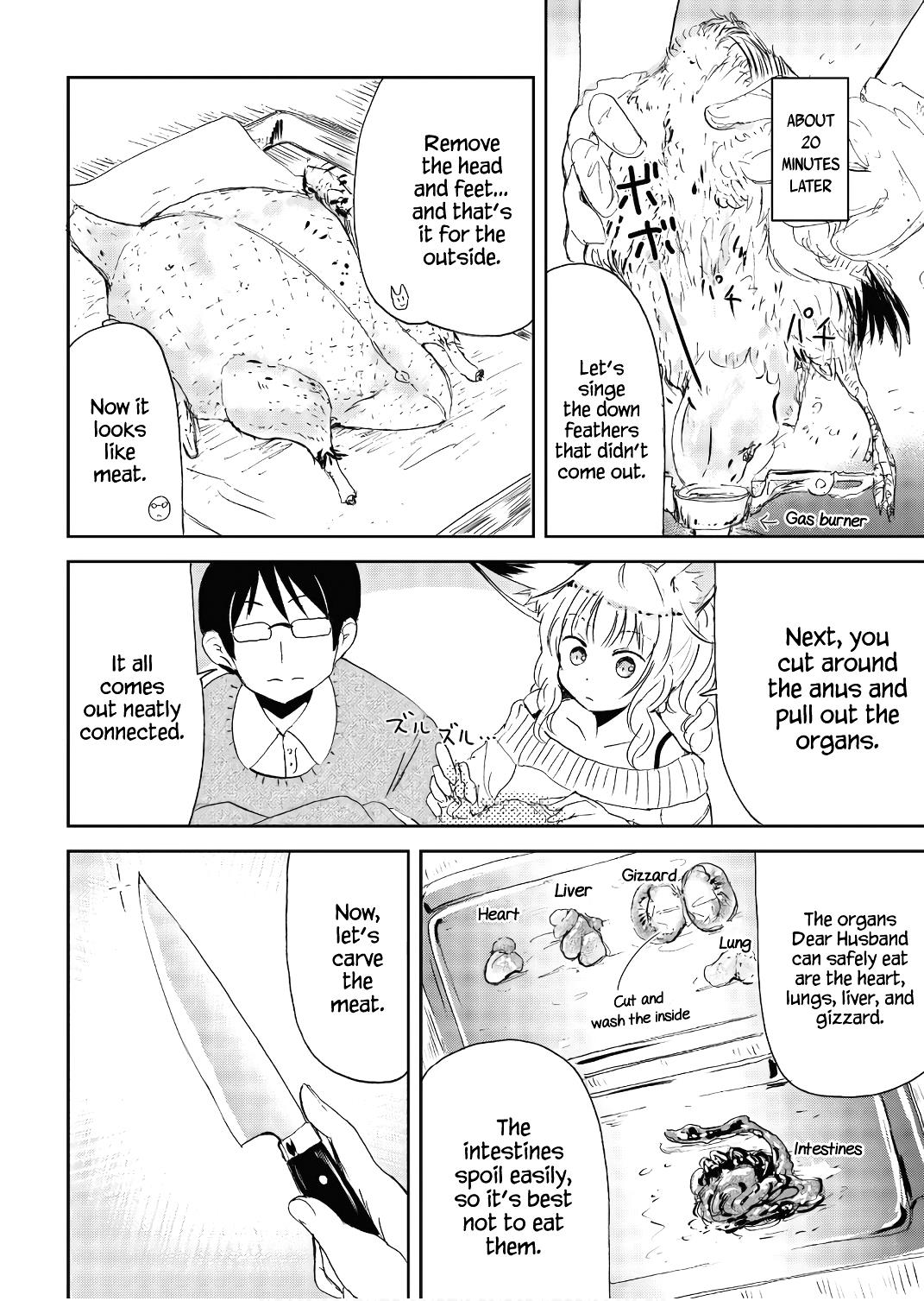 Kitsune No Oyome-Chan - Vol.3 Chapter 21.5: Oyome-Chan And Eating Teal