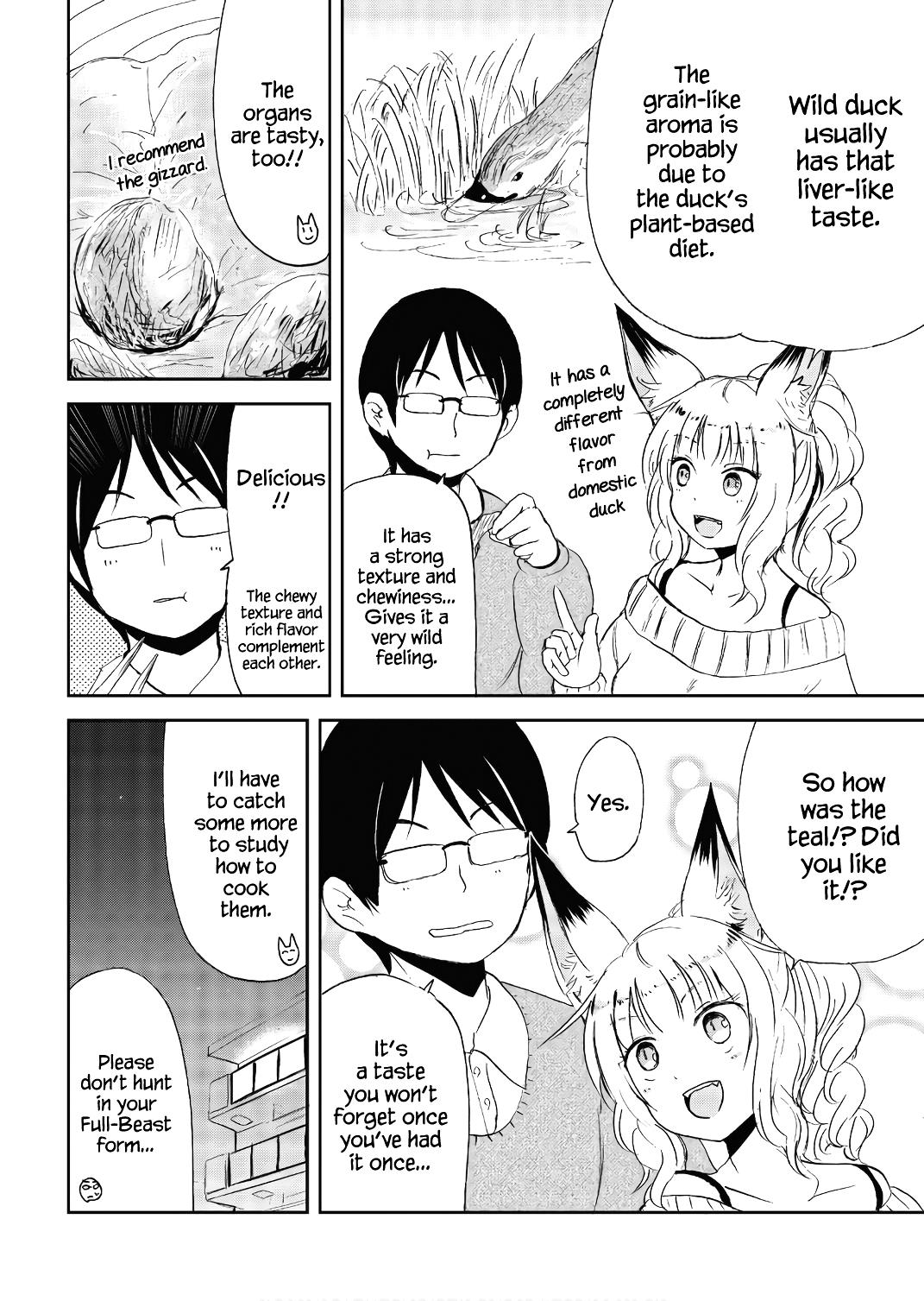 Kitsune No Oyome-Chan - Vol.3 Chapter 21.5: Oyome-Chan And Eating Teal