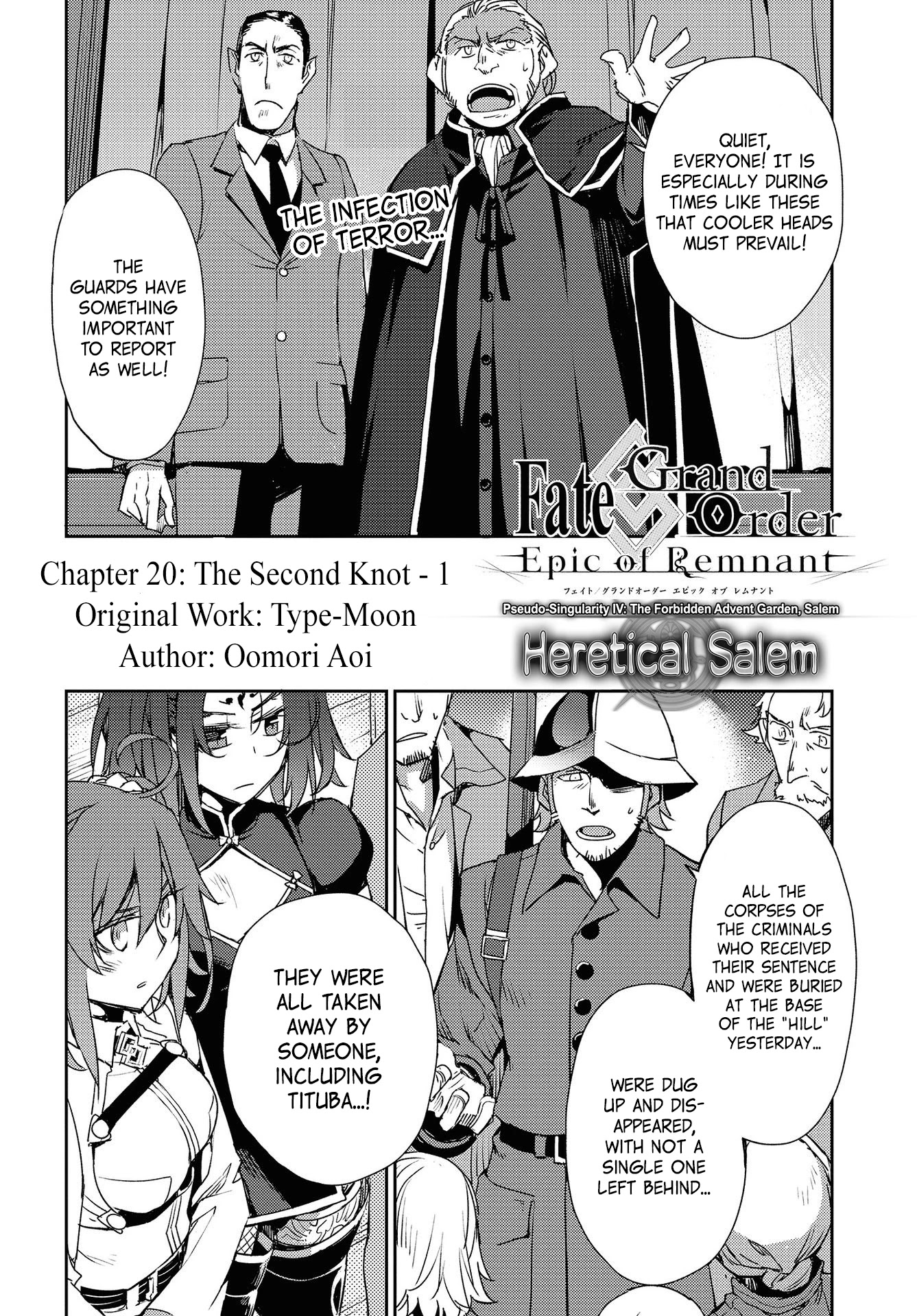 Fate/Grand Order: Epic Of Remnant - Subspecies Singularity Iv: Taboo Advent Salem: Salem Of Heresy - Chapter 20: The Second Knot -1