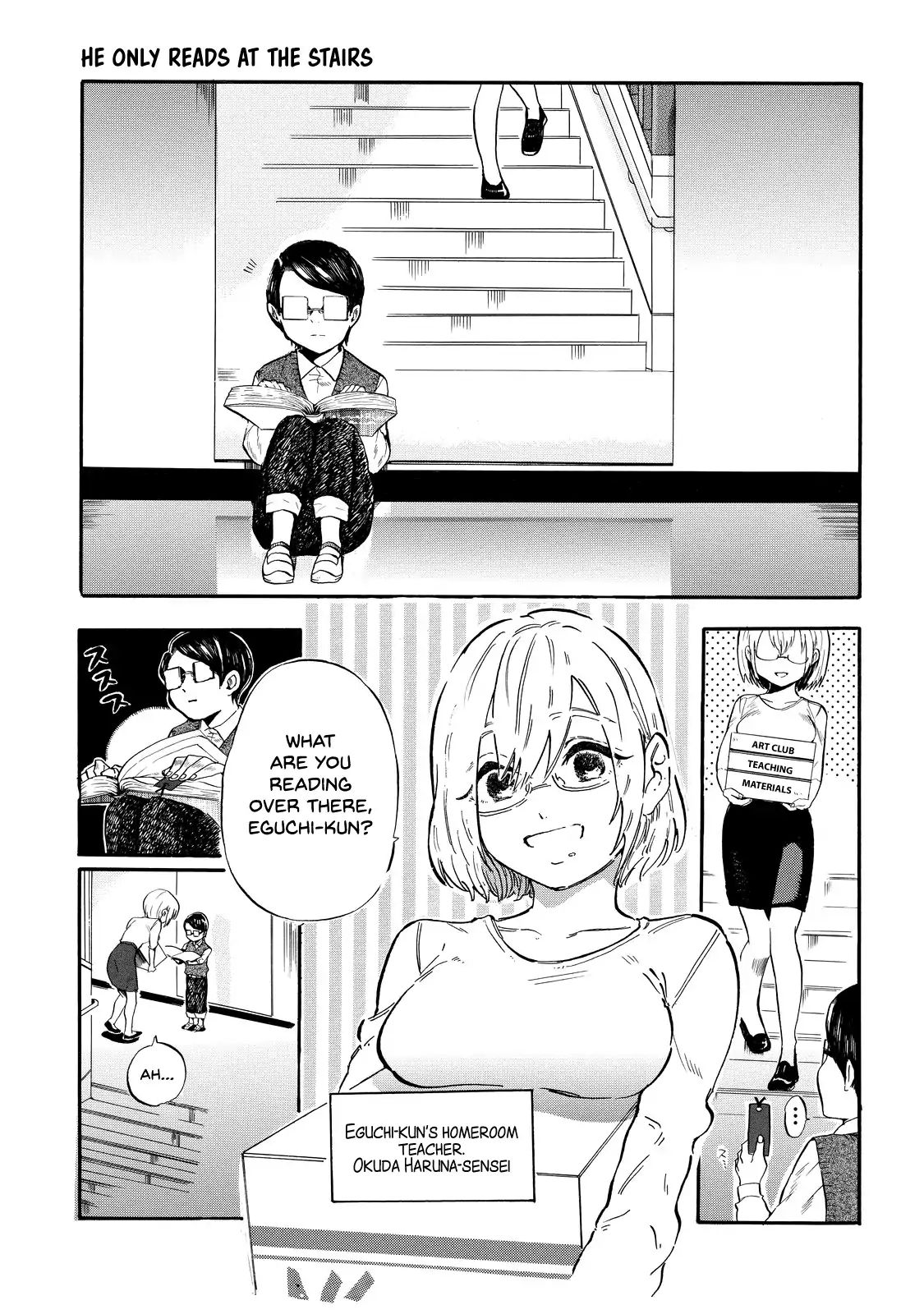 Eguchi-Kun Wa Minogasanai - Vol.1 Chapter 2: Eguchi-Kun And Teacher.