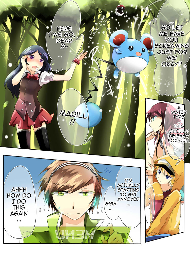 Pokemmo - The Webcomic - Chapter 5.1 : Senpai Notice Me