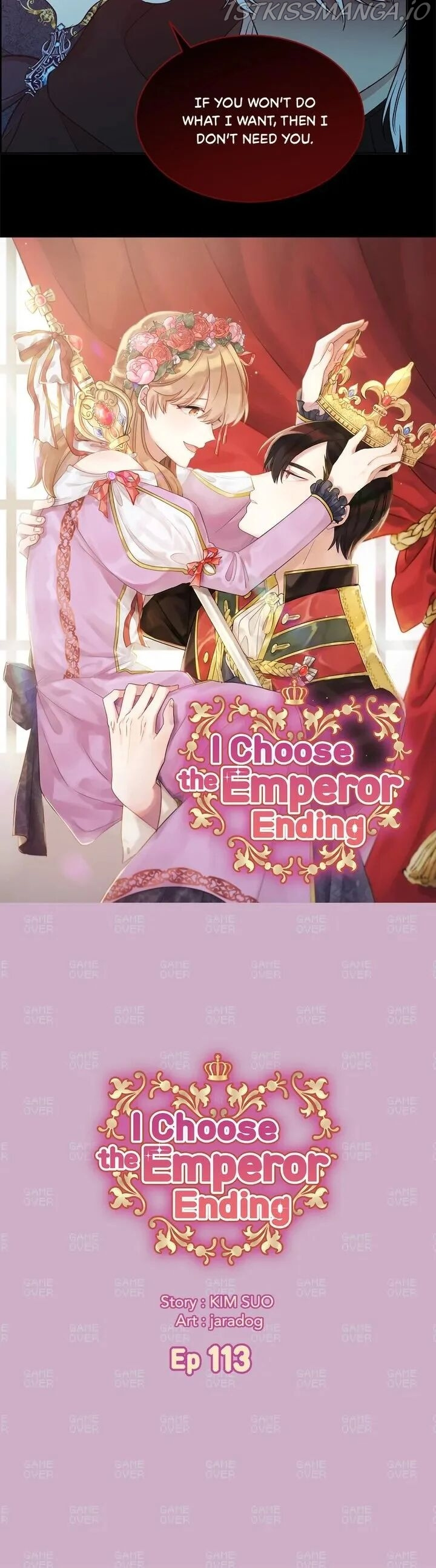 I Choose The Emperor Ending - Chapter 113