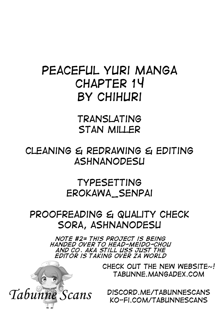 Peaceful Yuri Manga - Chapter 14