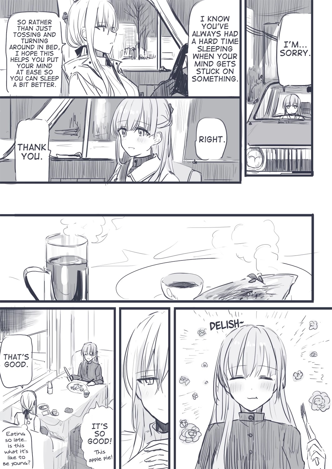 Peaceful Yuri Manga - Chapter 12