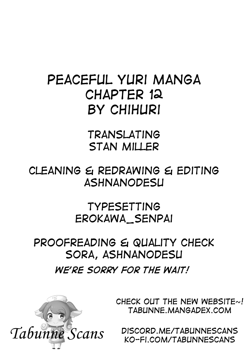 Peaceful Yuri Manga - Chapter 12